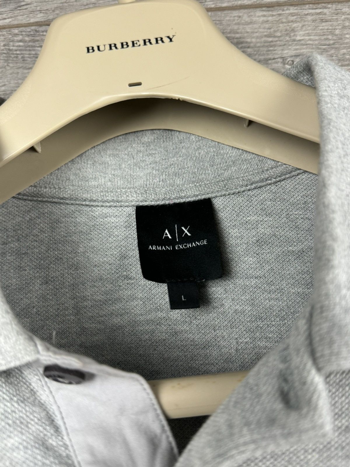 Armani Exchange × Designer Armani Exchange Polo Shirt Tee Luxury Size L Size US L / EU 52-54 / 3 - 13 Thumbnail
