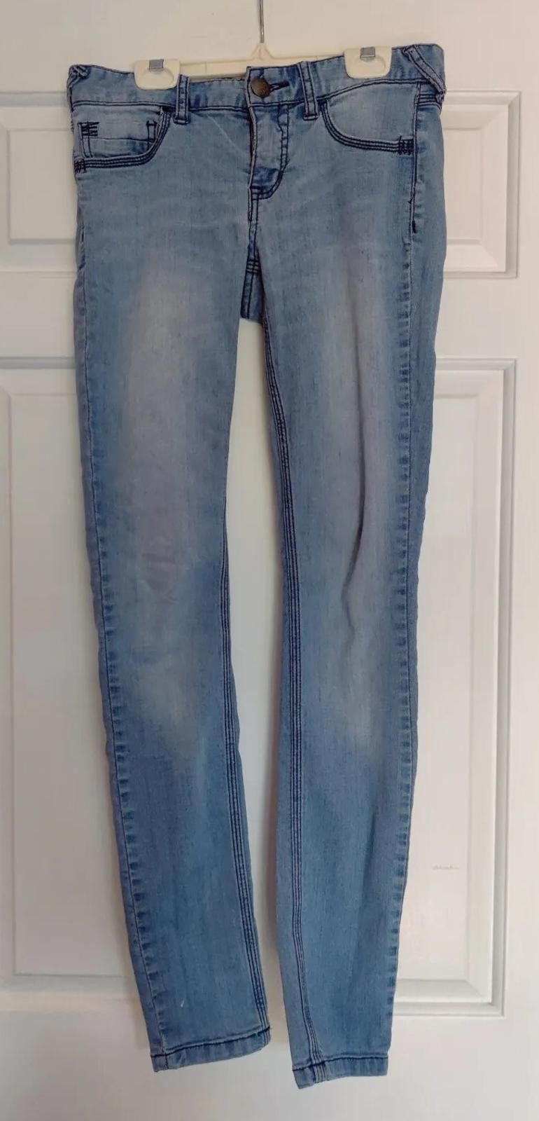 Free People Free People men's Jeans 27 Skinny Jean Mid Rise Light Blue R Size 27" / US 4 / IT 40 - 2 Thumbnail