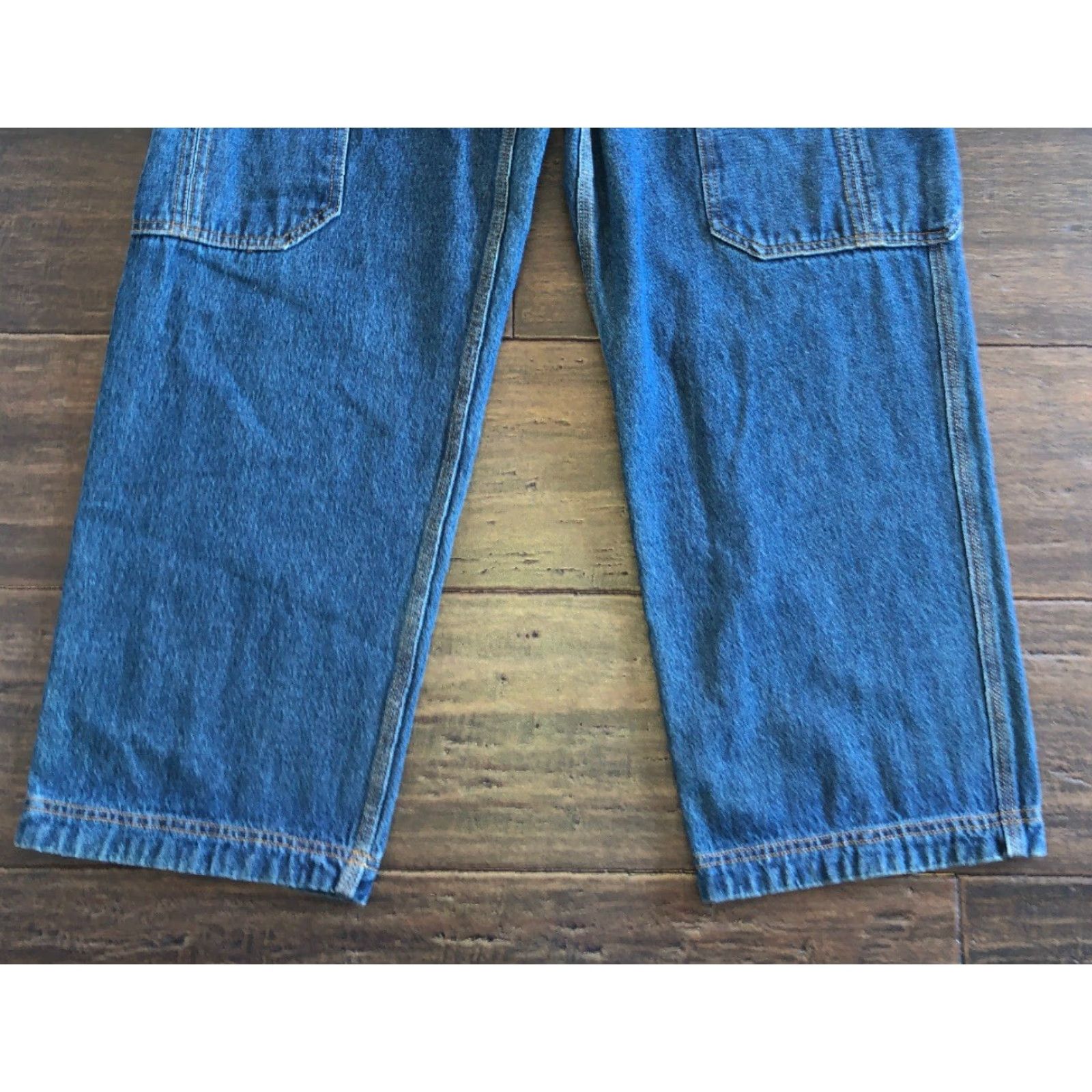 CO Duluth Trading Co Jeans Mens Casual Blue Size 38 Inseam 28.5 In Straight Blue Mens Size US 38 / EU 54 - 3 Thumbnail