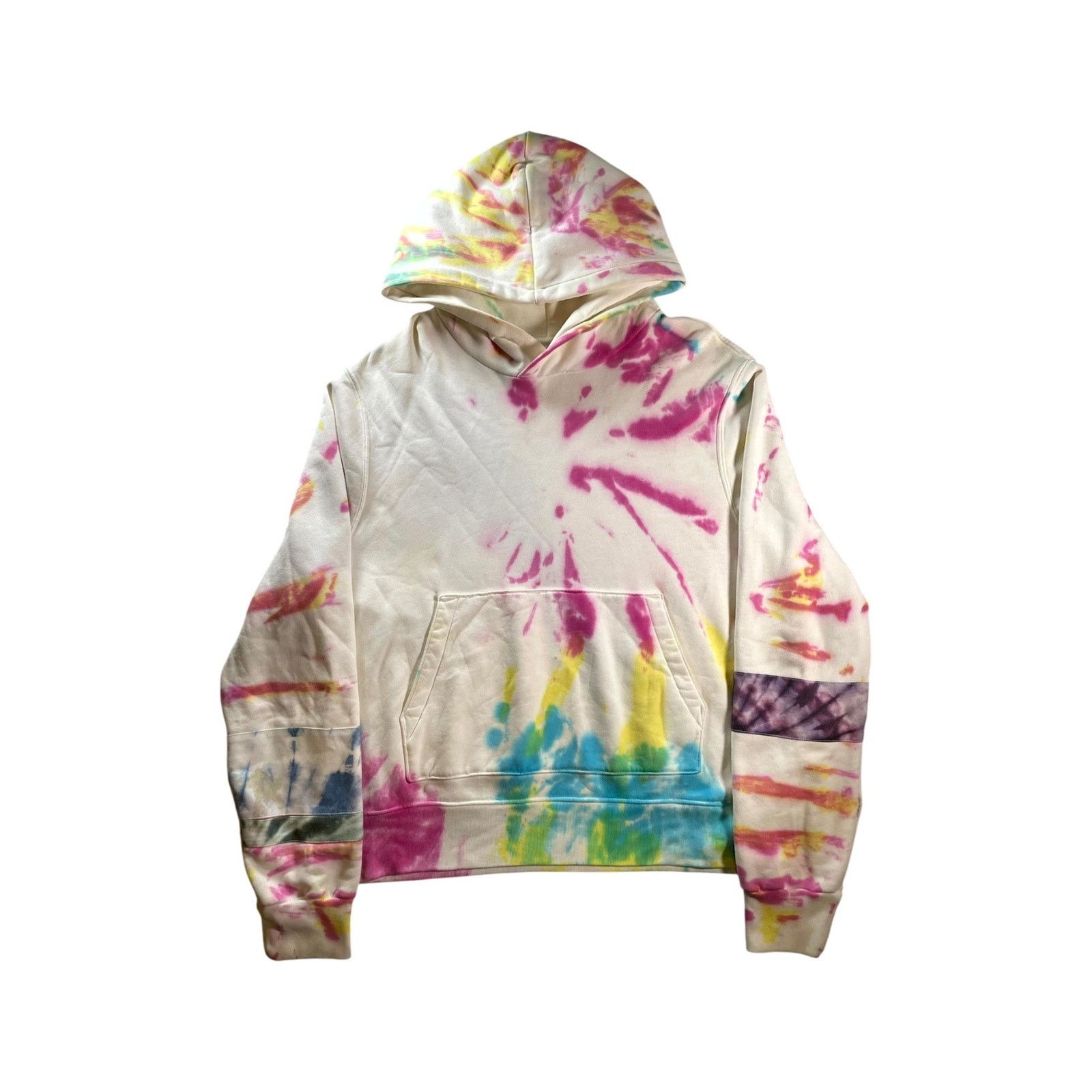 Amiri Amiri Tie Dye White & Multicolor Hoodie Size US L / EU 52-54 / 3 - 1 Thumbnail