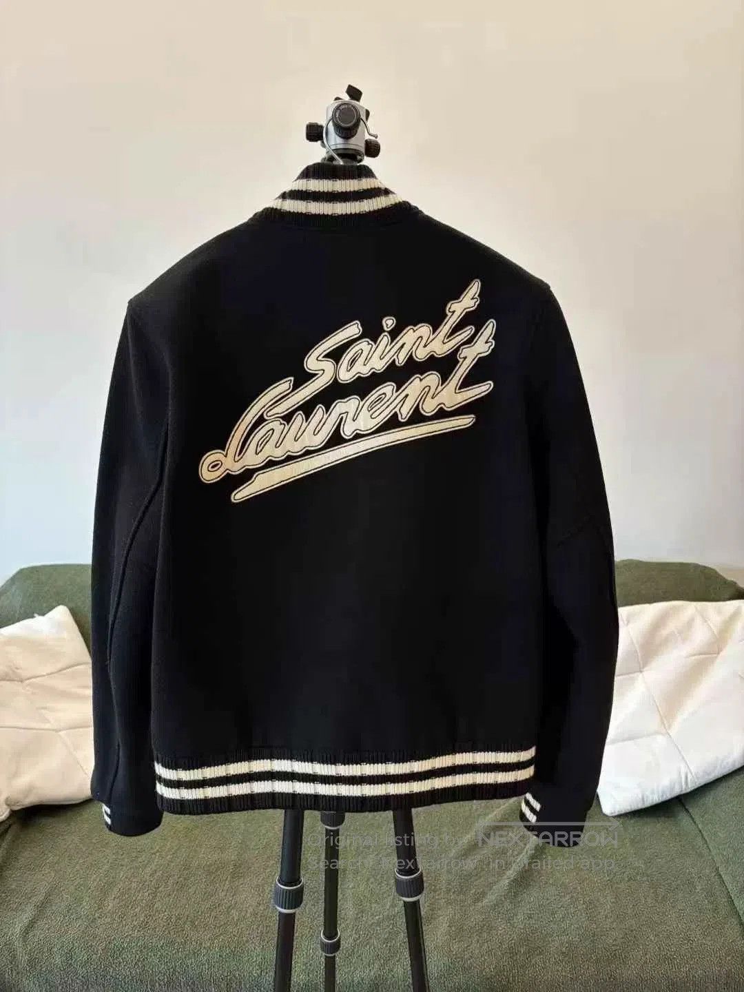 Saint Laurent Paris Saint Laurent Signature Baseball Jacket. Size US S / EU 44-46 / 1 - 2 Thumbnail
