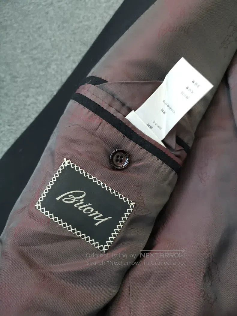 Brioni Brioni Advanced Wool Single-Breasted Suit Size US XL / EU 56 / 4 - 3 Thumbnail