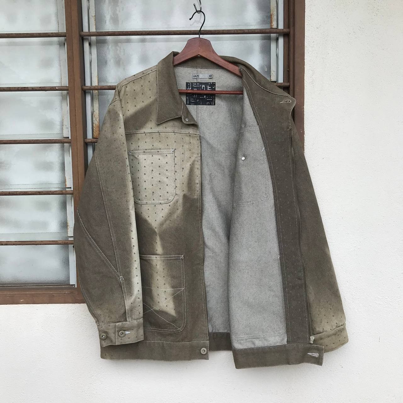 Haze VINTAGE HAZE FADED CHORE JACKET PAINTED DOT Size US XL / EU 56 / 4 - 8 Thumbnail