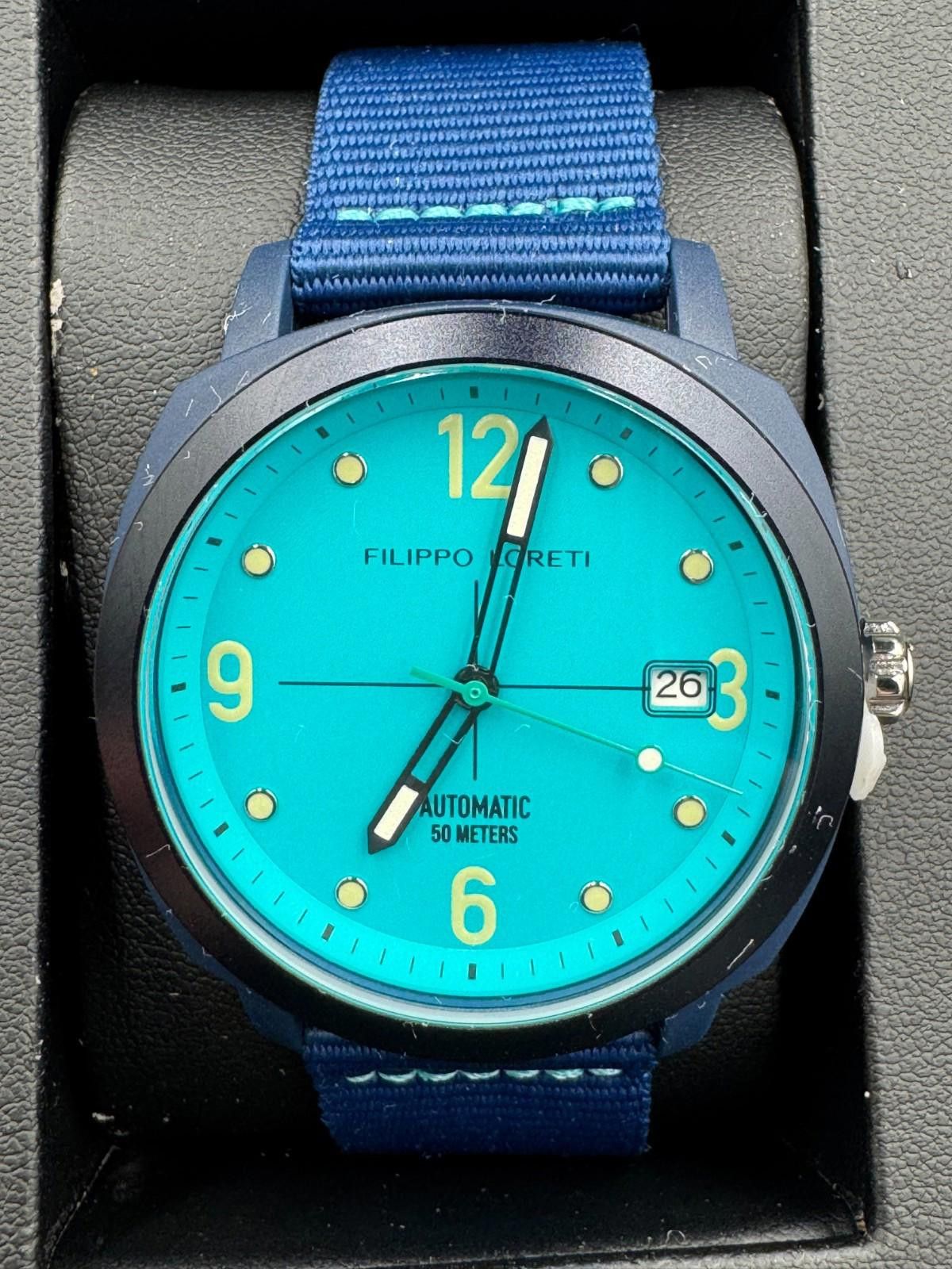Other Filippo Loreti Folgore Ocean Automatic Turquoise Dial Recycl Size ONE SIZE - 2 Thumbnail
