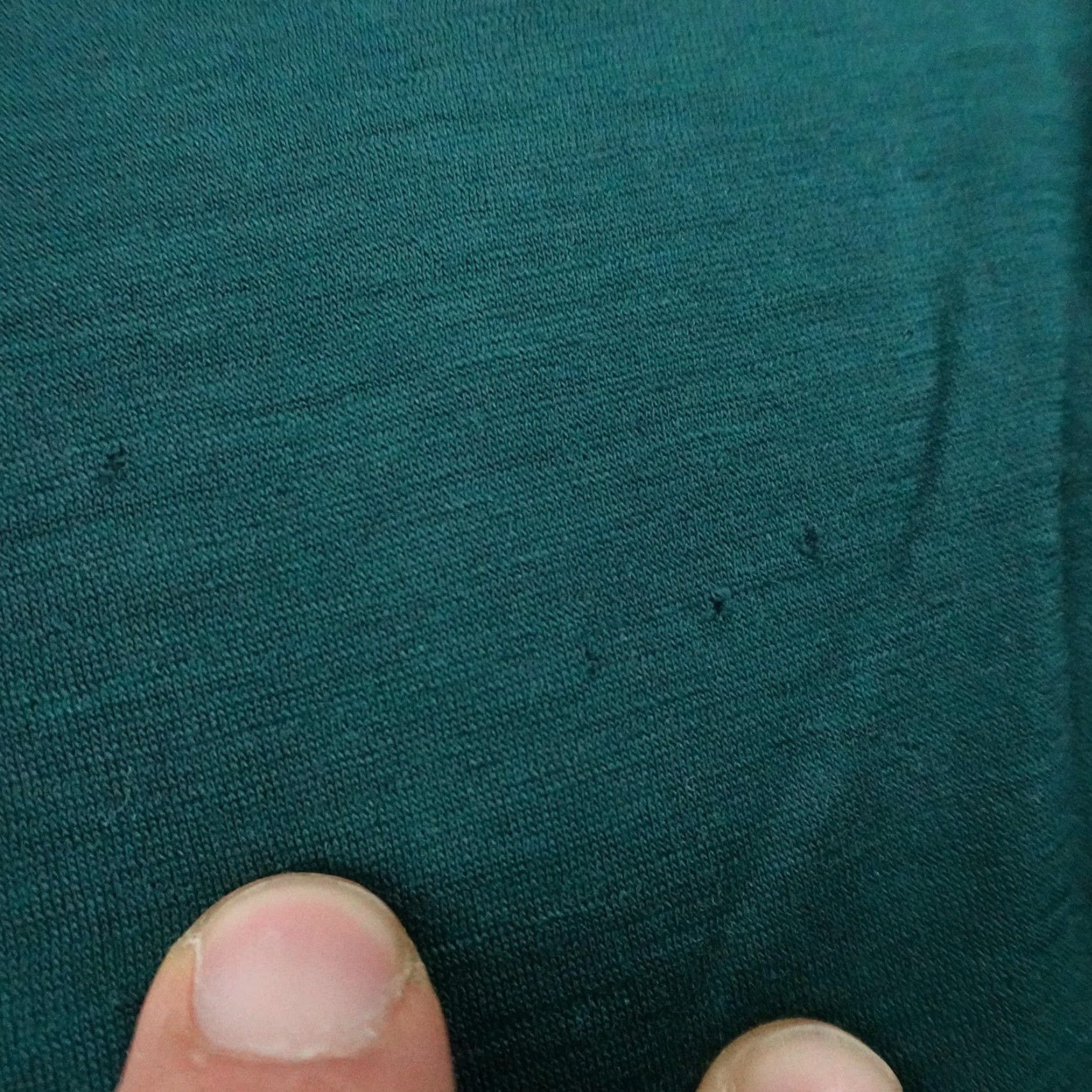Layer 8 VINTAGE SEGMENTS Shirt Womens Large Green Merino Wool Base Layer Performance Hiking Size L / US 10 / IT 46 - 6 Thumbnail