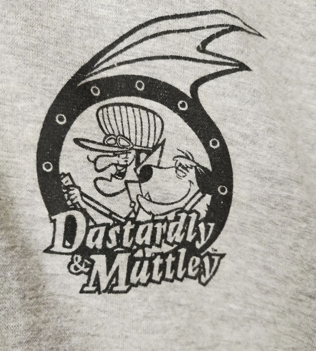 Cartoon Network × Vintage Wacky Races Backhit Art Grey Official Cartoon Polo Tees Size US M / EU 48-50 / 2 - 4 Thumbnail