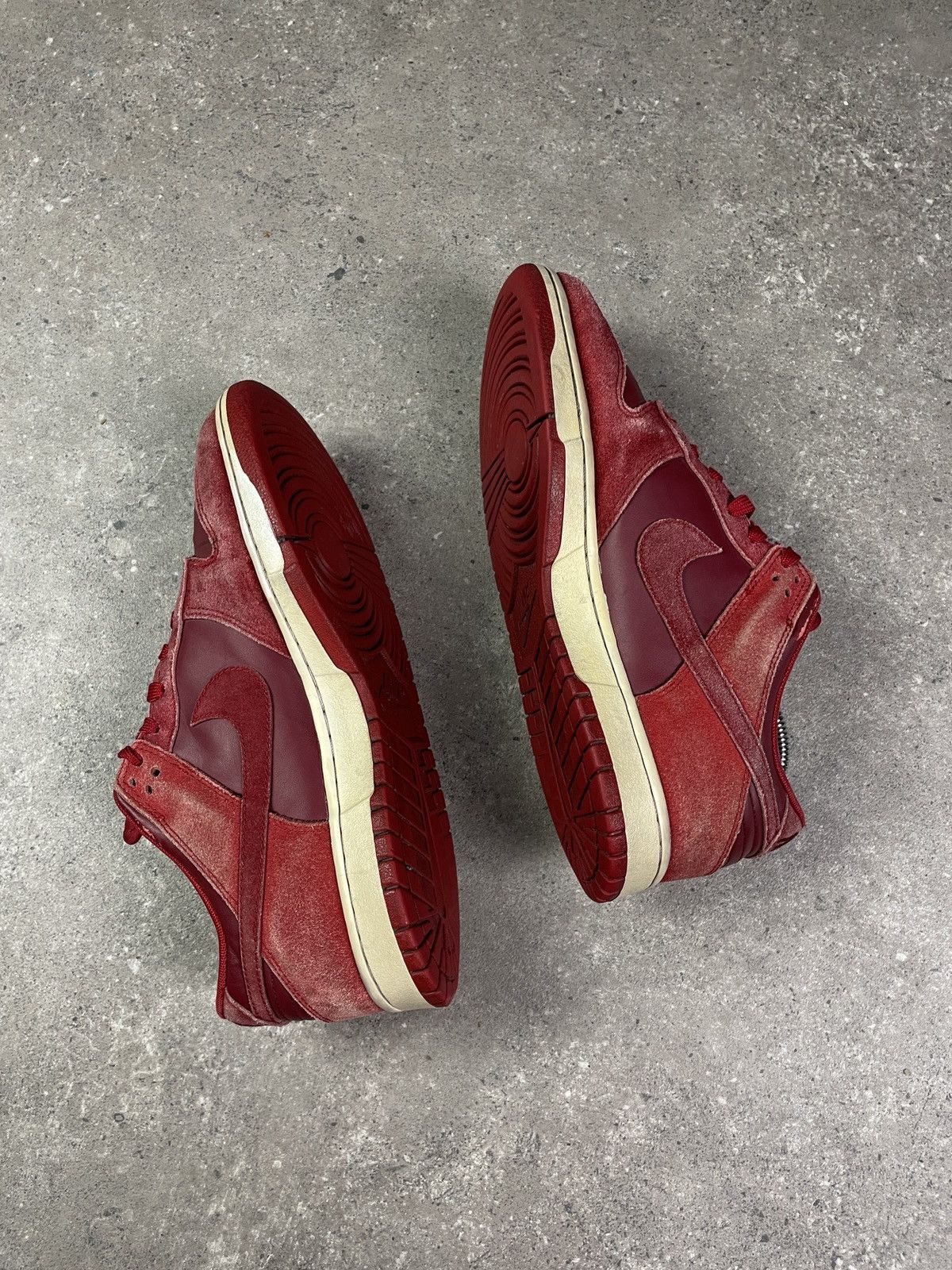 Nike × Vintage Nike Dunk Low Red 904234-601 sneakers Shoes Size US 9.5 / EU 42-43 - 6 Thumbnail