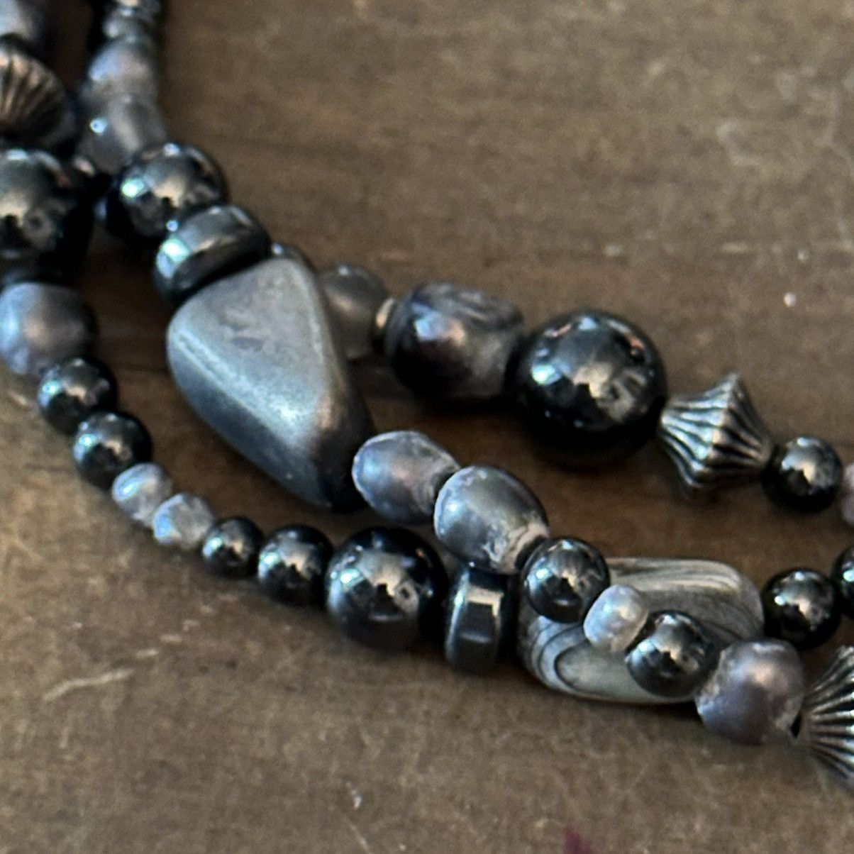 Other Multi strand pearl, abalone and bead toggle bracelet Size ONE SIZE - 6 Thumbnail