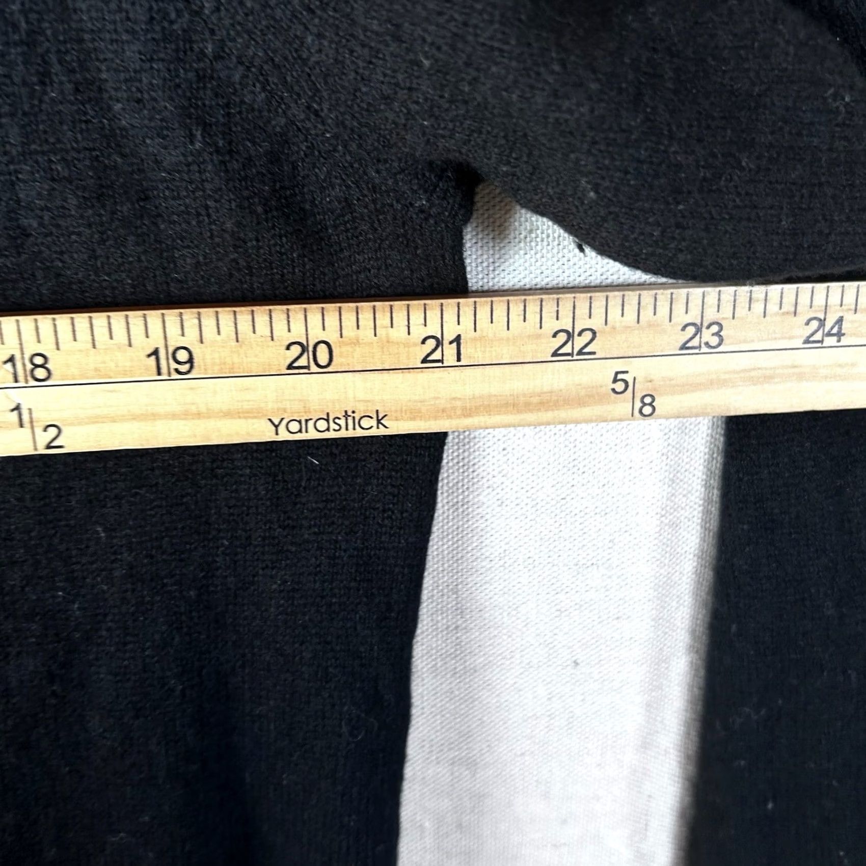 Vintage Halogen Sweater Womens XL Black Wool Cashmere Blend Pullover Crew Neck Size XL / US 12-14 / IT 48-50 - 6 Thumbnail