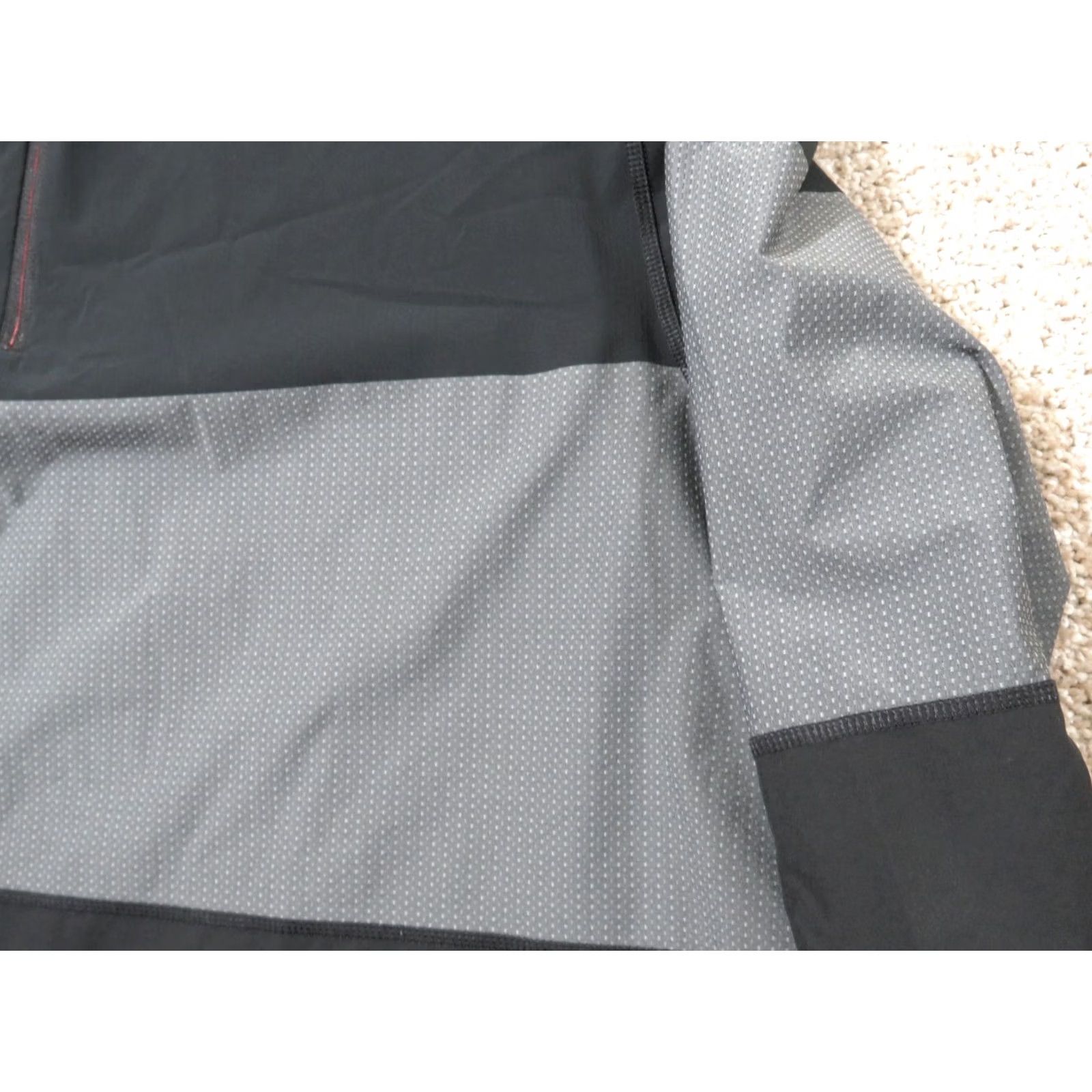 Adidas Adidas Track Jacket Mens 2XL Black Gray Stripe Windbreaker 1/4 Zip Pullover Golf Jacket Size US XXL / EU 58 / 5 - 5 Thumbnail