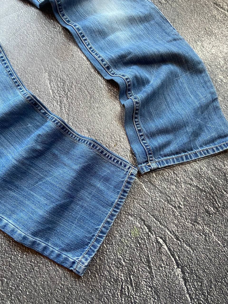 Other Jeans Dirty Pants faded crash denim thrashed y2k distressed Size US 36 / EU 52 - 3 Thumbnail