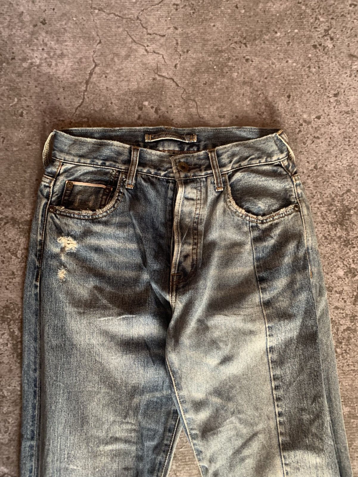GOA Goa Reworked Jeans Size 30" / US 8 / IT 44 - 2 Thumbnail