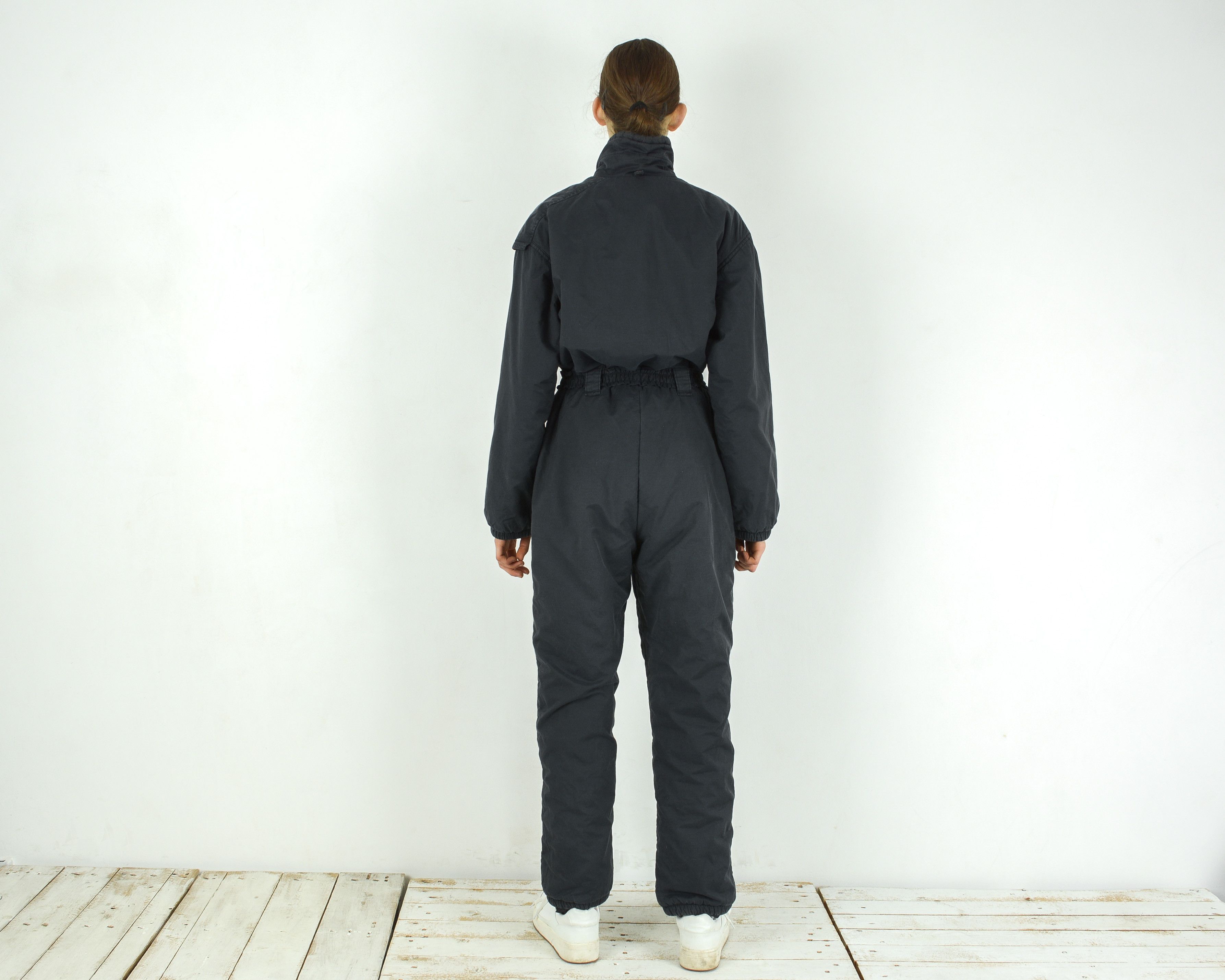 Other × Vintage DUBIN Ski Suit Jumpsuit Overalls Padded Coveralls Snow Suit Size 36" / US 14 / IT 50 - 3 Thumbnail