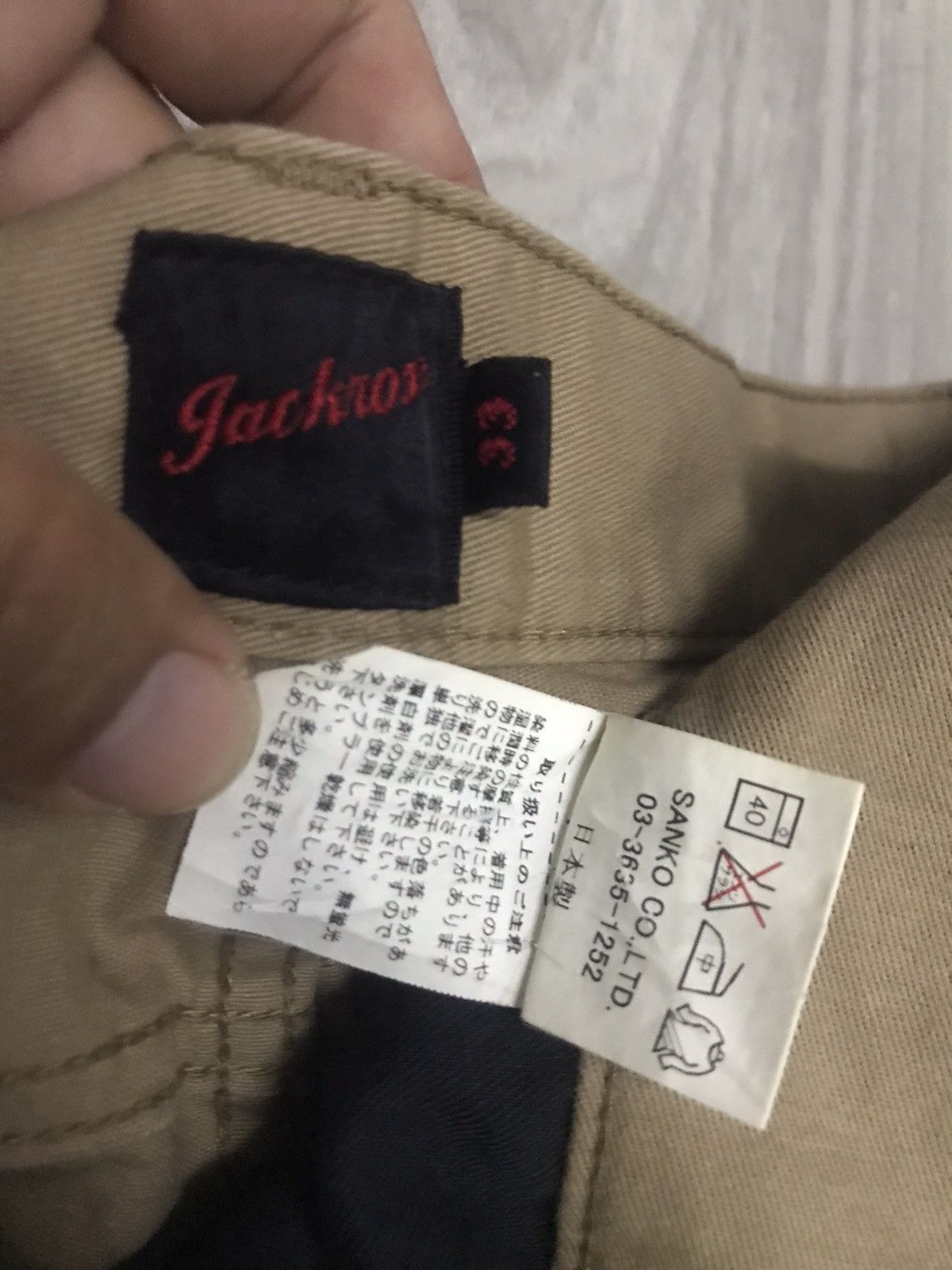 JACKROSE JACKROSE Lowrise Flared Cotton Pants Size US 29 - 7 Thumbnail