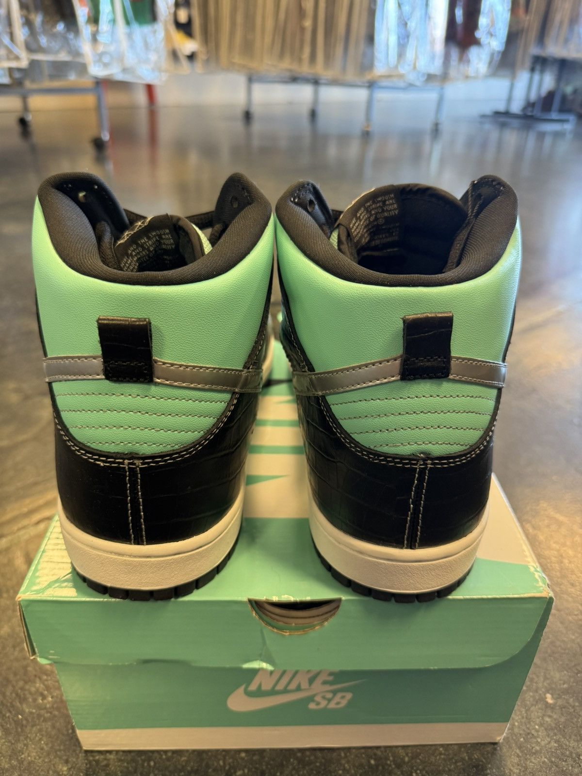 Nike SB Dunk High SB Tiffany Size US 12 / EU 45 - 4 Thumbnail