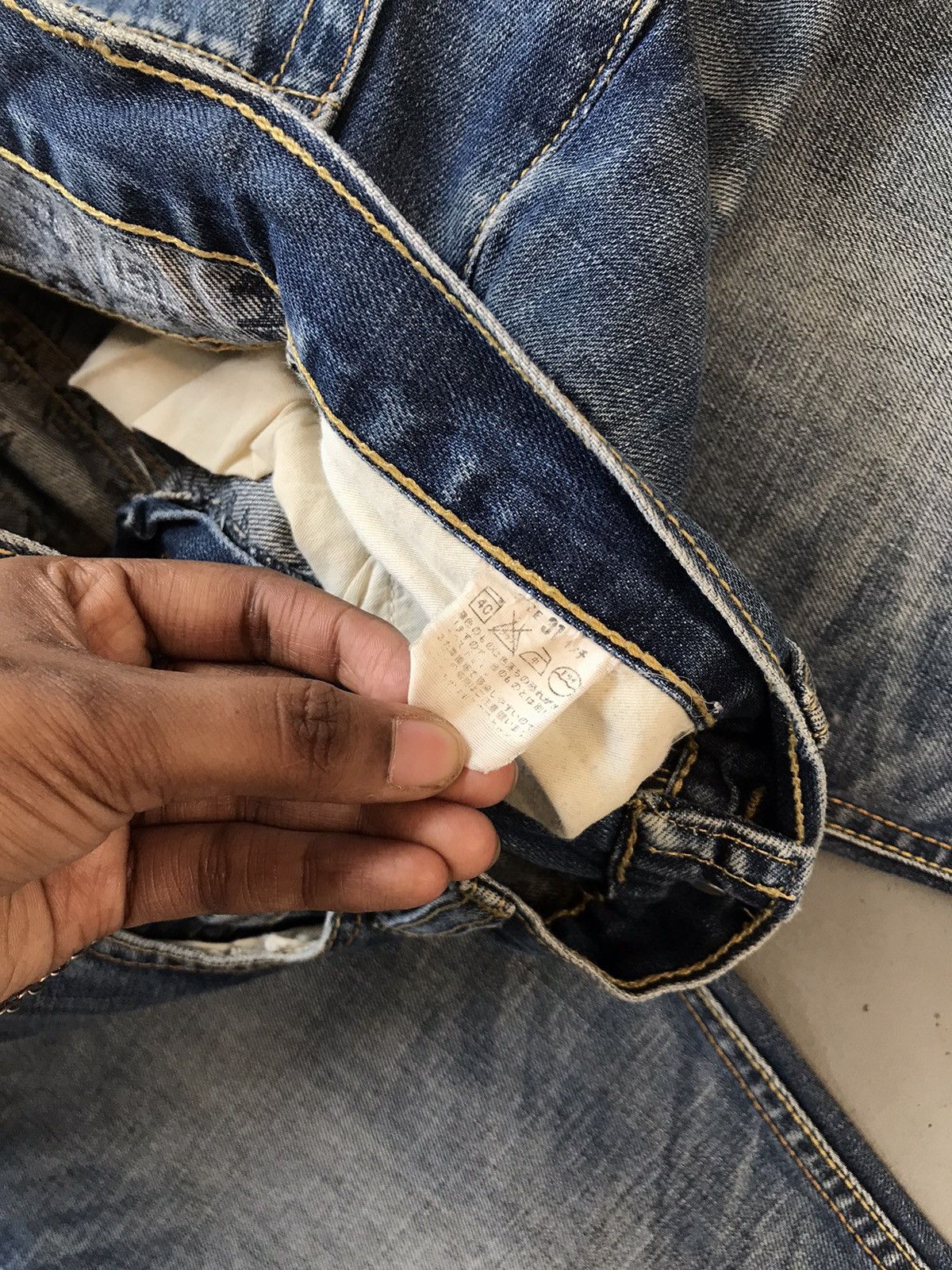 Levi's × Vintage Vintage Levi’s Strauss &co red tab crazy patterns denim Size US 30 / EU 46 - 6 Thumbnail