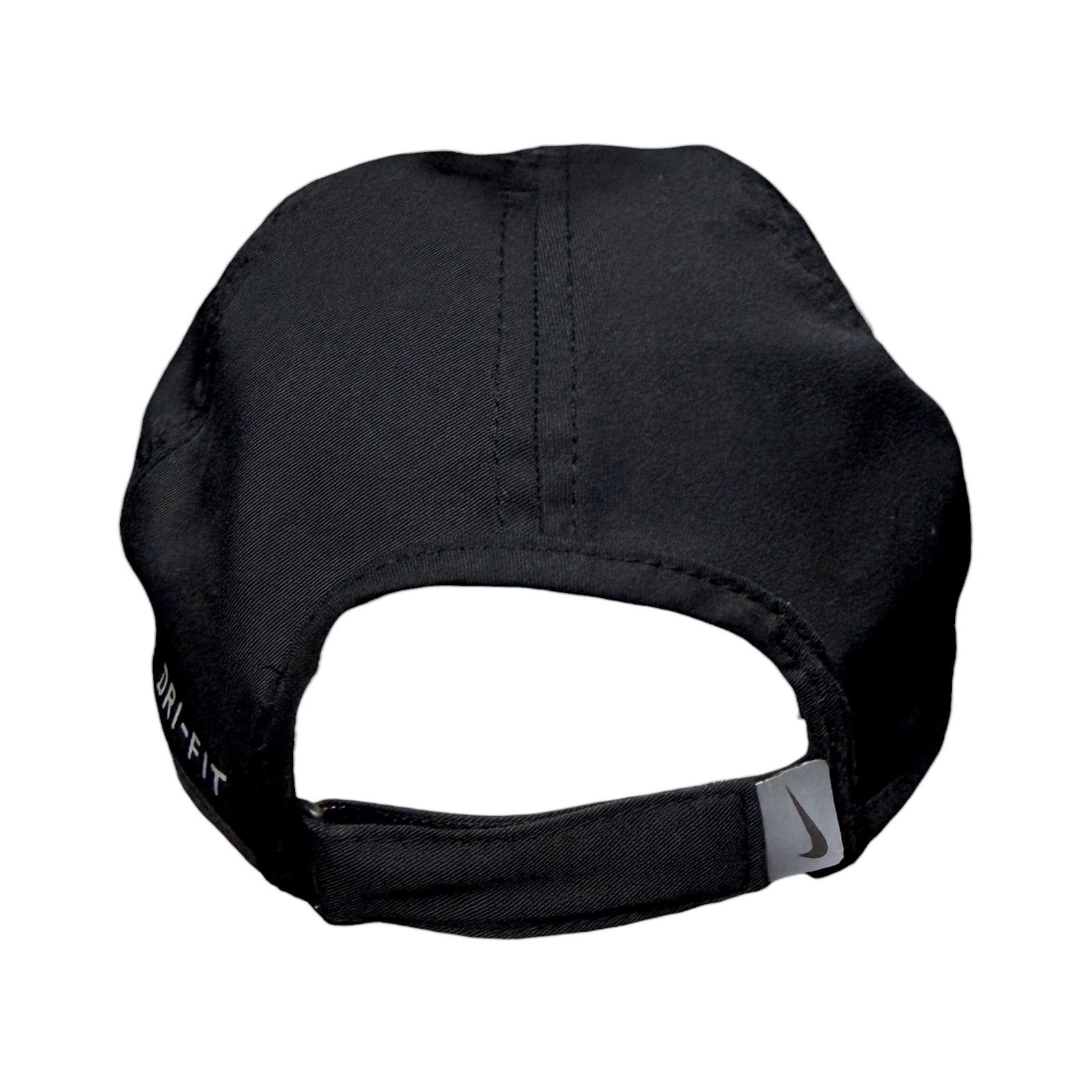 Nike Nike Featherlight Dri-FIT Running Cap Hat Black Adjustable Size ONE SIZE - 4 Thumbnail