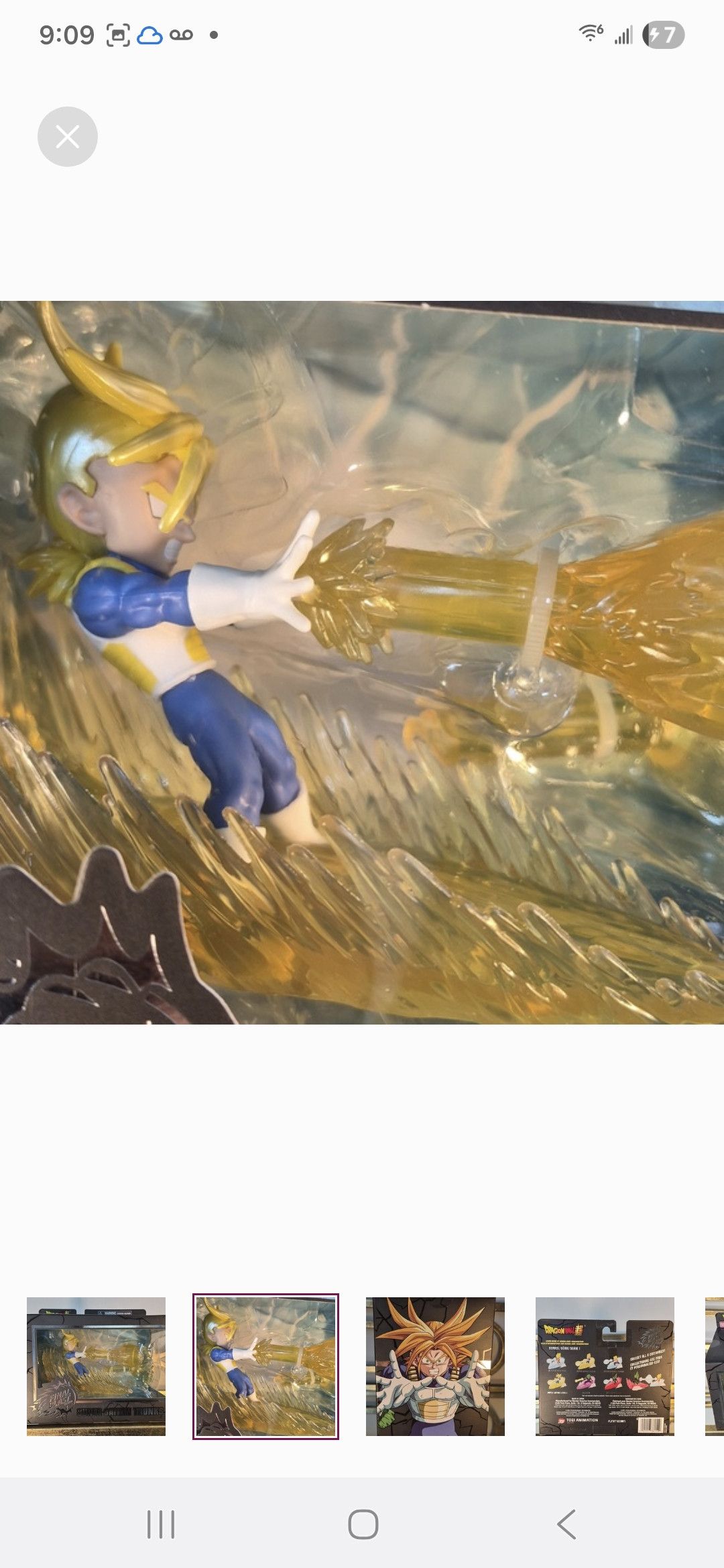 Other Bandai DragonBall Super FINAL BLAST SERIES S. Saiyan Trunks Size ONE SIZE - 1 Thumbnail