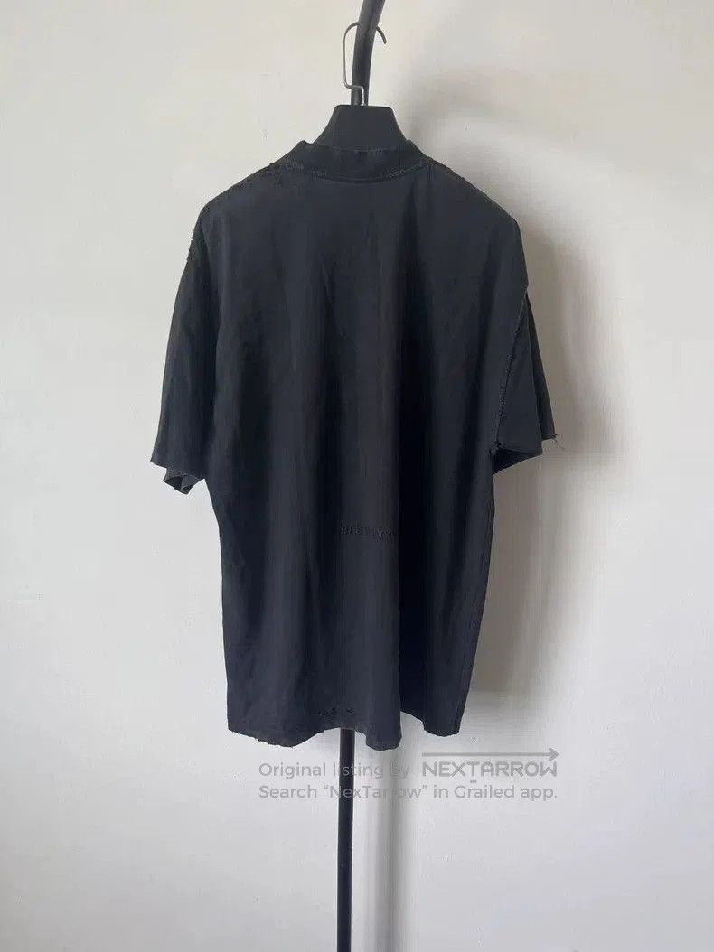 Balenciaga Balenciaga Paris Print Short Sleeve T. Size US XXS / EU 40 - 2 Thumbnail