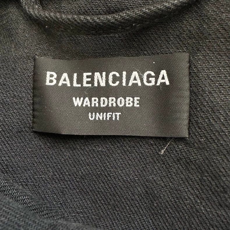 Balenciaga Balenciaga FW22 3 B SPORTS ICON embroidered logo denim jack Size US S / EU 44-46 / 1 - 7 Thumbnail