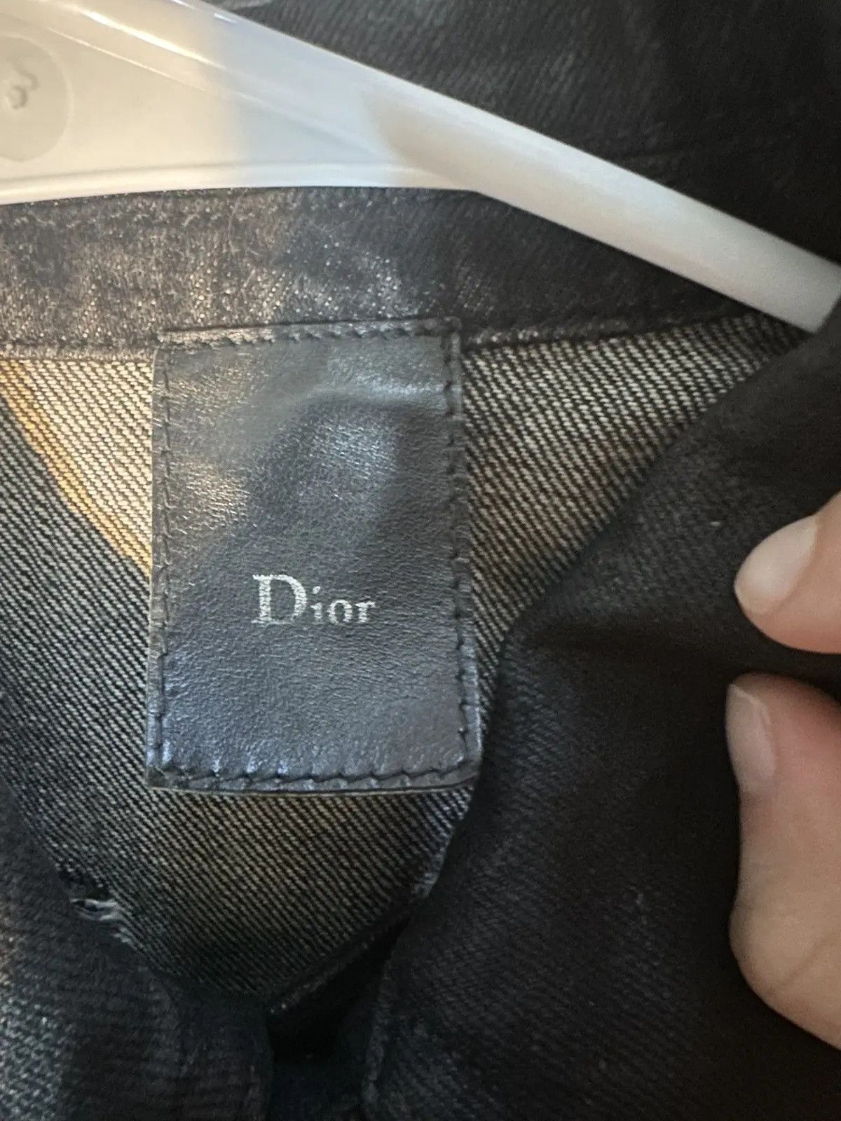 Dior Dior SS04 Strip Denim Jacket Size US S / EU 44-46 / 1 - 8 Thumbnail