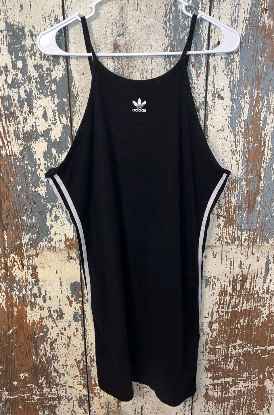 Adidas Adidas black sleeveless dress, size L XL Size L / US 10 / IT 46 - 3 Thumbnail
