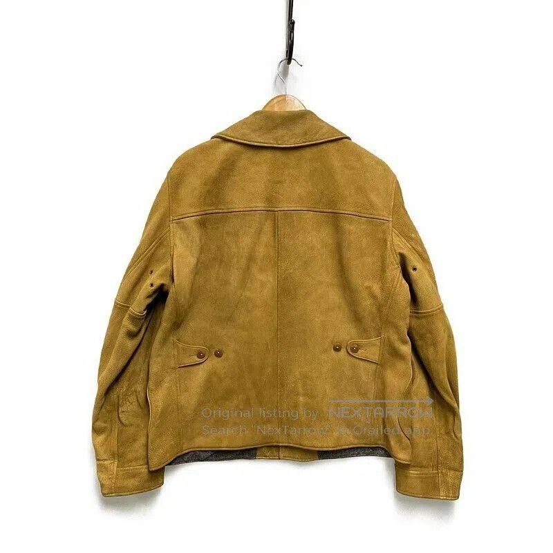 RRL Ralph Lauren RRL Vintage Deer Leather Jacket L. Size US L / EU 52-54 / 3 - 2 Thumbnail