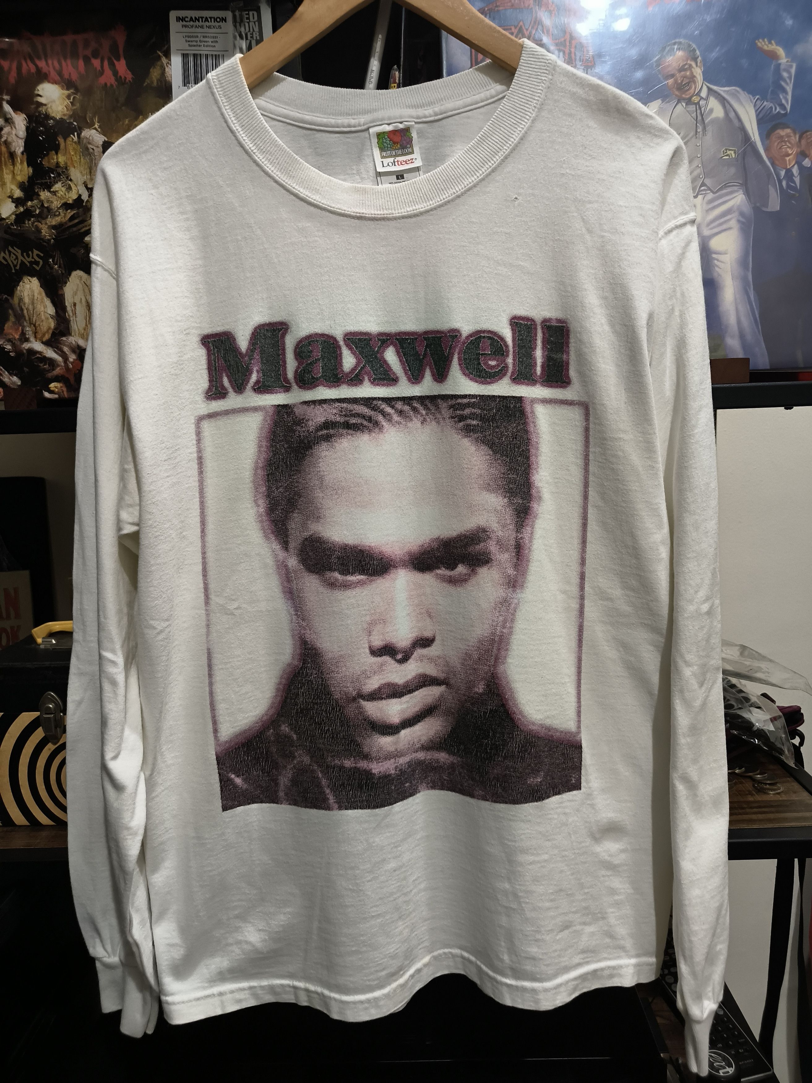 Vintage 2001 Maxwell tour t shirt