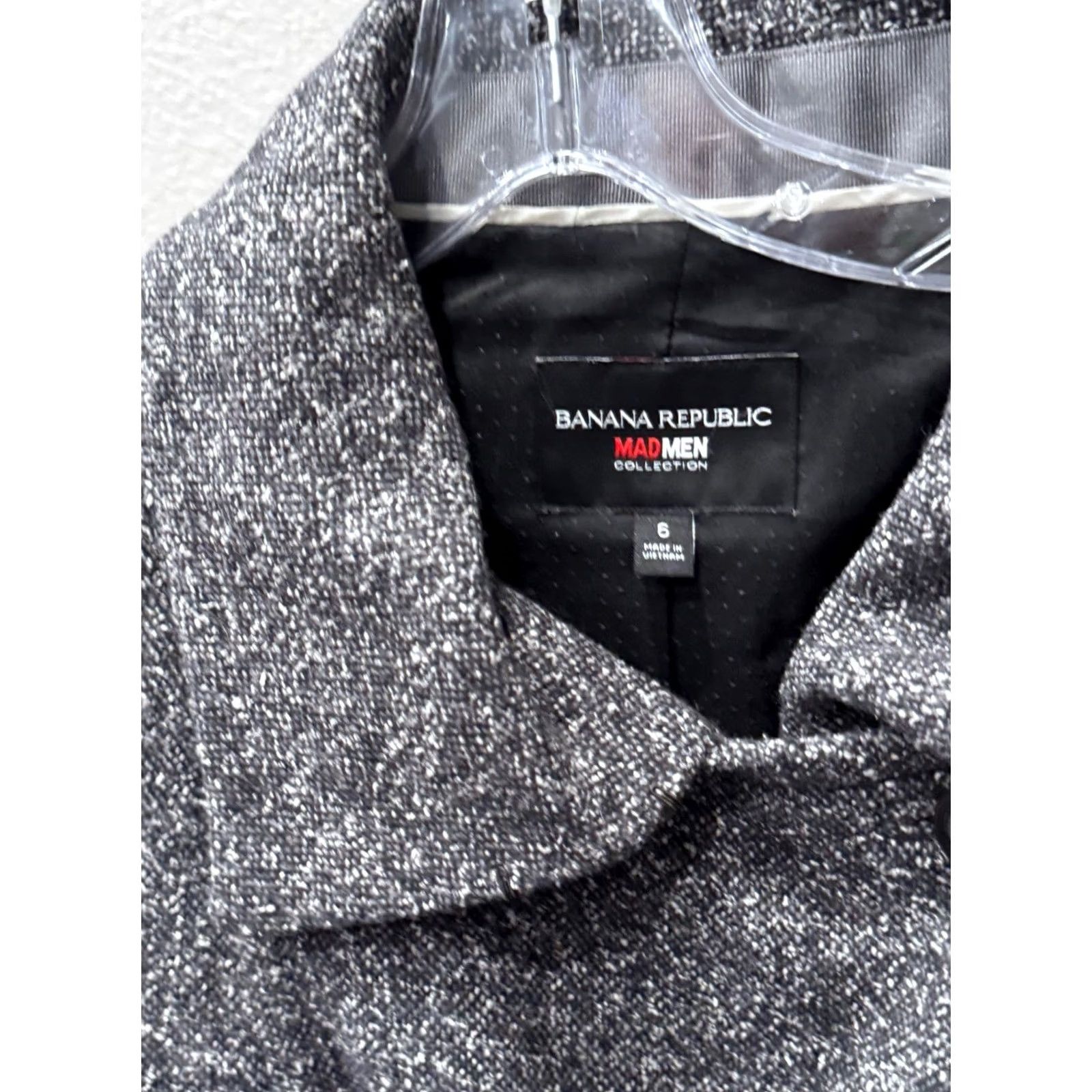 Banana Republic WOMENS Banana Republic Mad Men Collection Jacket Sz 6 Petite Shirt Womens Banana Republic Mad Men Jacket Sz 6 Petite Multicolor Size M / US 6-8 / IT 42-44 - 6 Thumbnail