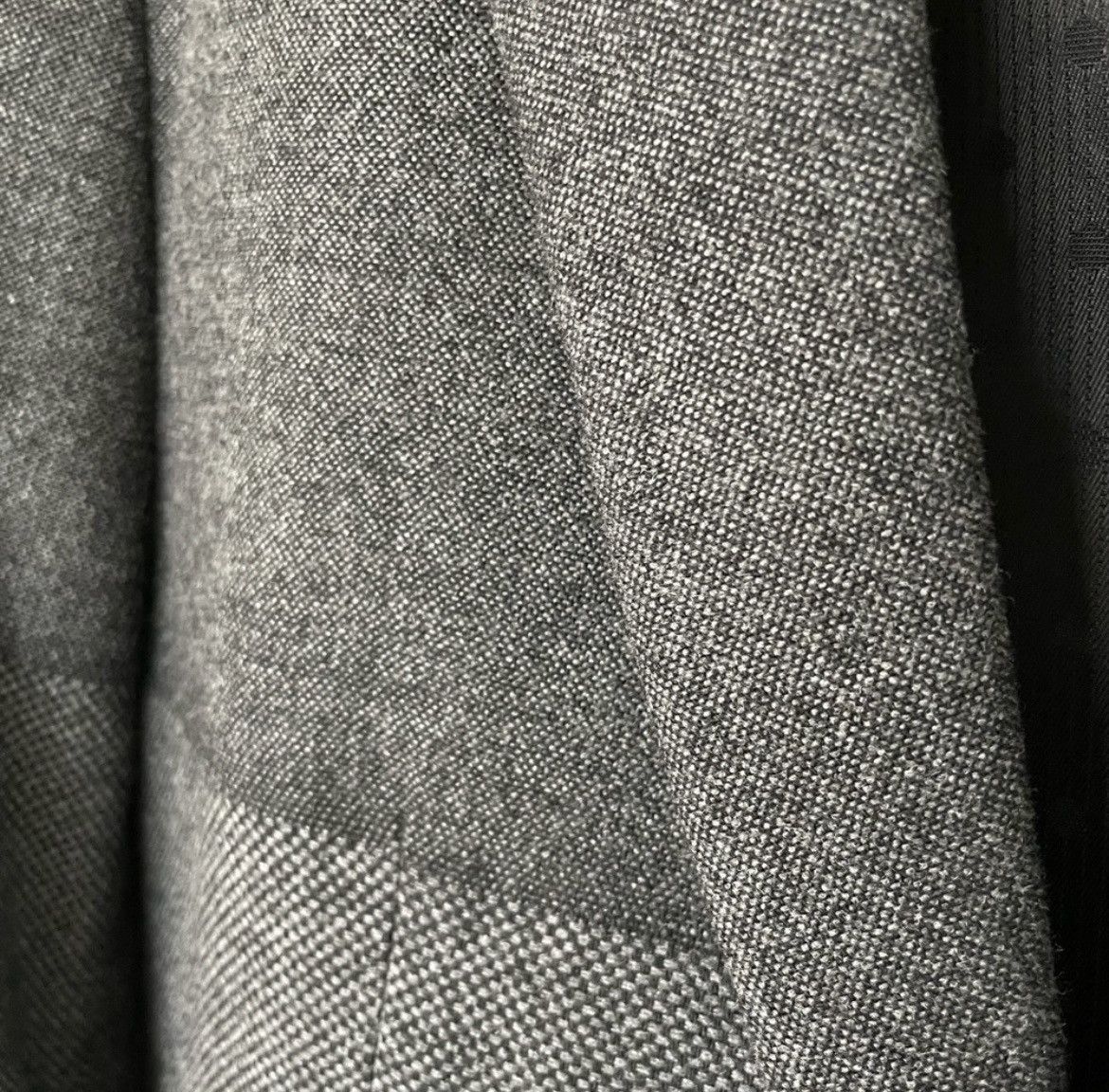 Selected Homme SELECTED Mens Gray Wool Blazer Size 46L - 4 Thumbnail
