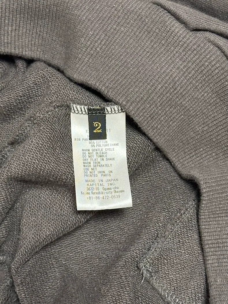 Kapital Kapital Black and gray cookie sweatshirt Size US M / EU 48-50 / 2 - 6 Thumbnail
