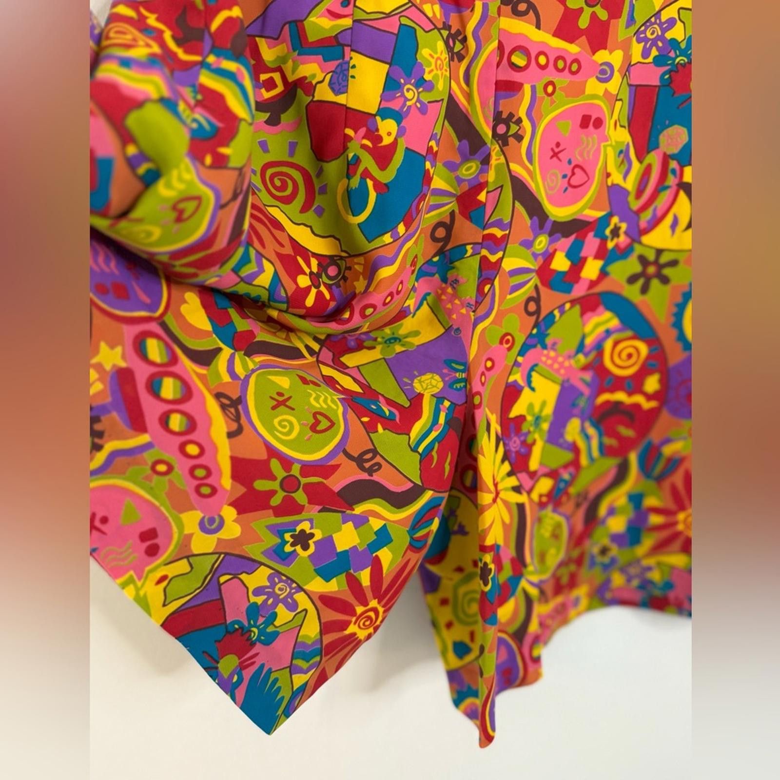 Other Bermuda shorts boho eclectic colorful retro 80s SZ 24” waist Size 24" / US 00 / IT 34 - 3 Thumbnail