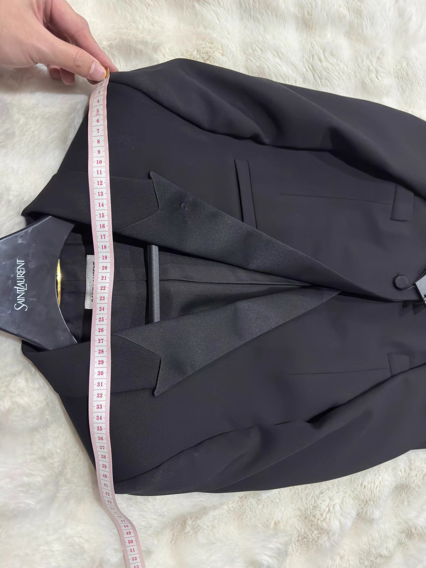 Saint Laurent Paris Saint Laurent YSL Wool Tuxedo Jacket - Size 40 - New w/ Tags Size S / US 4 / IT 40 - 5 Thumbnail