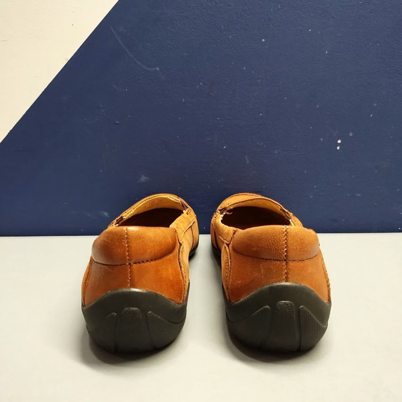 Naturalizer Naturalizer N5 Comfort Fiorenza Loafers Flats Womens Size 6M Brown & Black Leather Shoes Size US 6 / IT 36 - 4 Thumbnail
