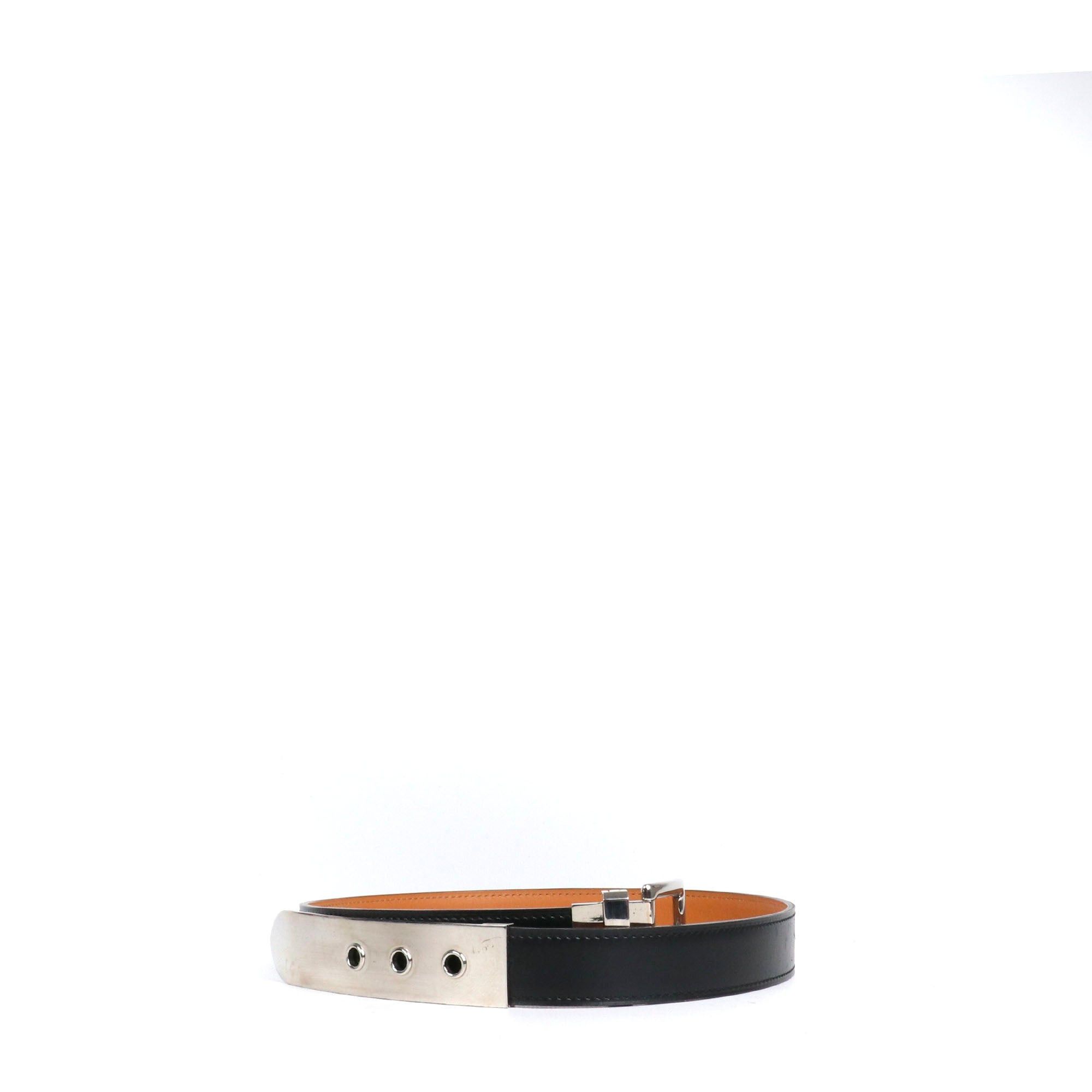 Hermes HERMÈS - Java Hermès belt in black box leather (T65) Size ONE SIZE - 1 Thumbnail