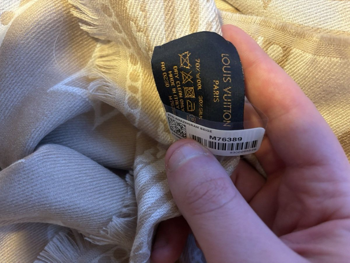 Louis Vuitton Louis Vuitton Amazingram Stole Scarf Size ONE SIZE - 3 Thumbnail