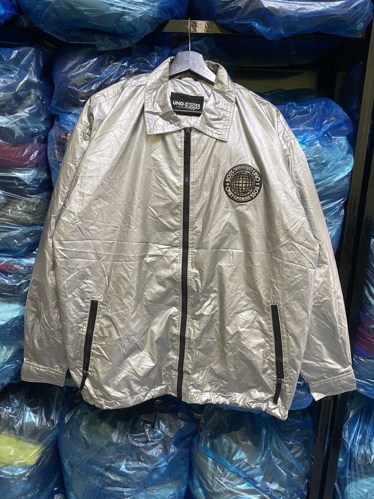 Other VINTAGE UNO BOSS STREETWEAR WINDBREAKER Size US M / EU 48-50 / 2 - 1 Thumbnail