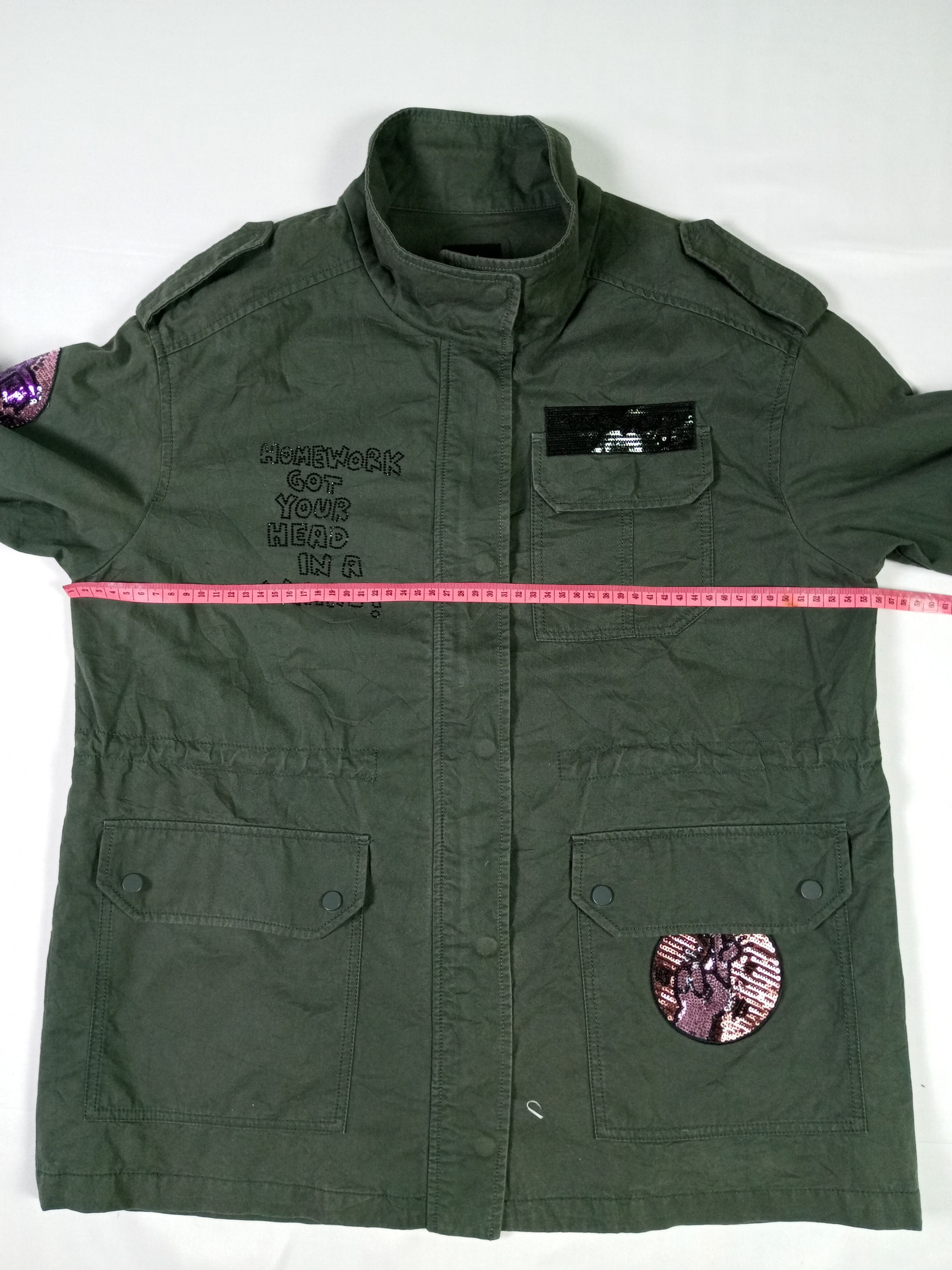 Japanese Brand GGPX X KEITH HARING ANDY MOUSE Parka Jacket Size US M / EU 48-50 / 2 - 9 Thumbnail