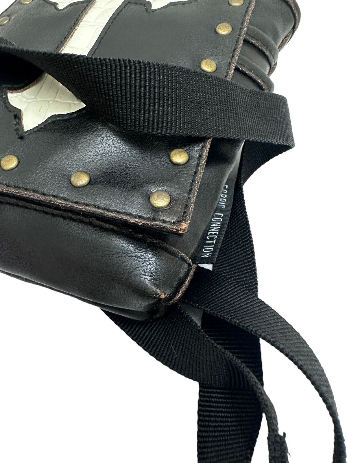 If Six Was Nine RARE ‼️ Chrome Hearts Digiacomo Gothic Cross Leather Bag Size ONE SIZE - 7 Thumbnail