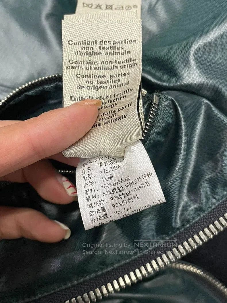 Hermes Hermes Men's Cashmere Leather Down Jacket. Size US L / EU 52-54 / 3 - 5 Thumbnail