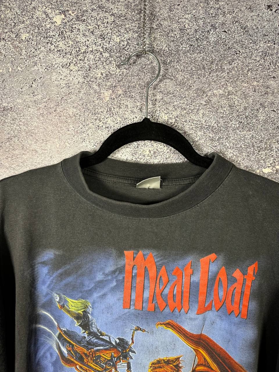 Band Tees × Vintage 1994 Vintage Meat Loaff Europe Tour Rock T-Shirt XL size Size US XL / EU 56 / 4 - 4 Thumbnail