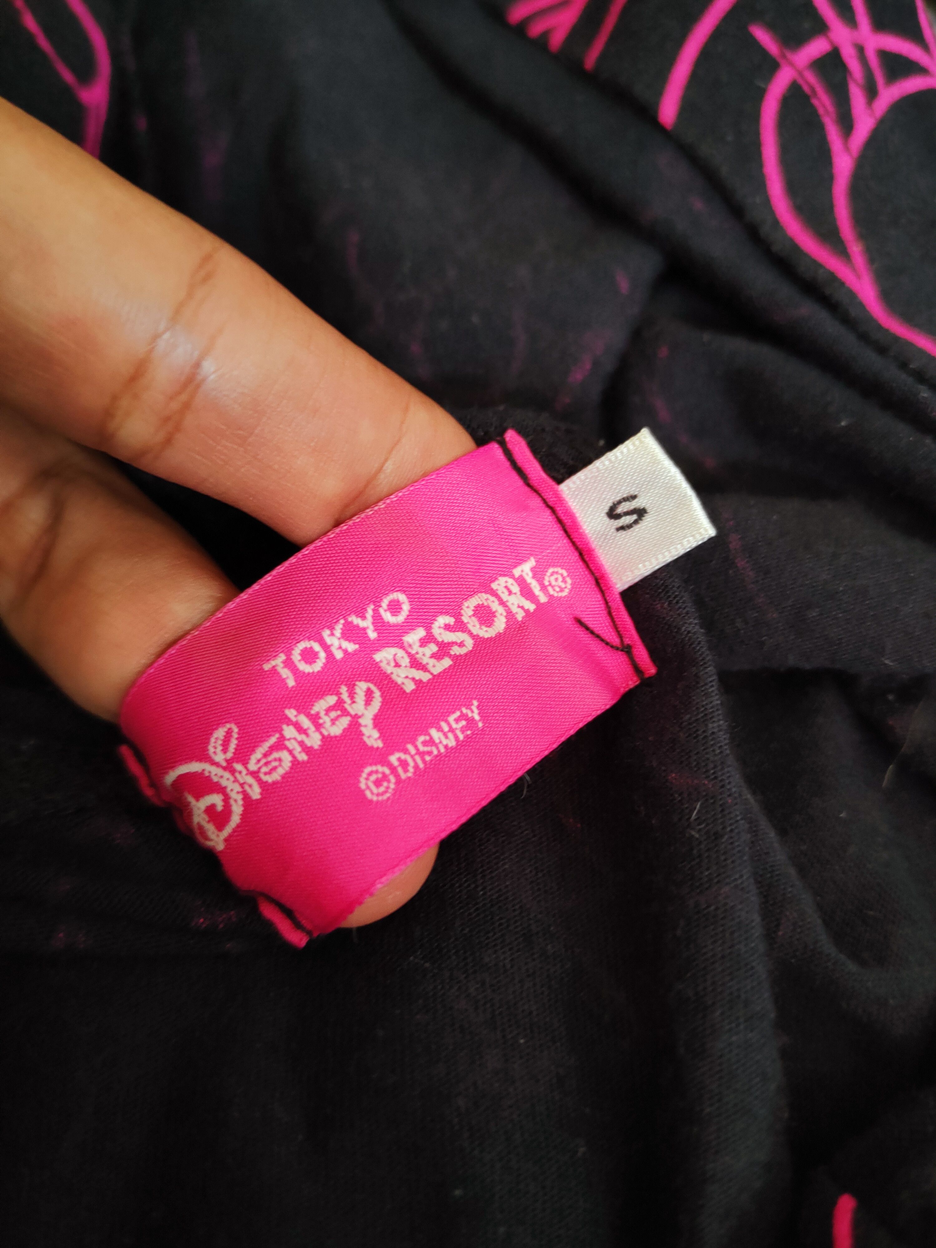 Disney × Vintage Vintage Disney Resort Black Pink Hoodie Sweaters Size S / US 4 / IT 40 - 11 Thumbnail