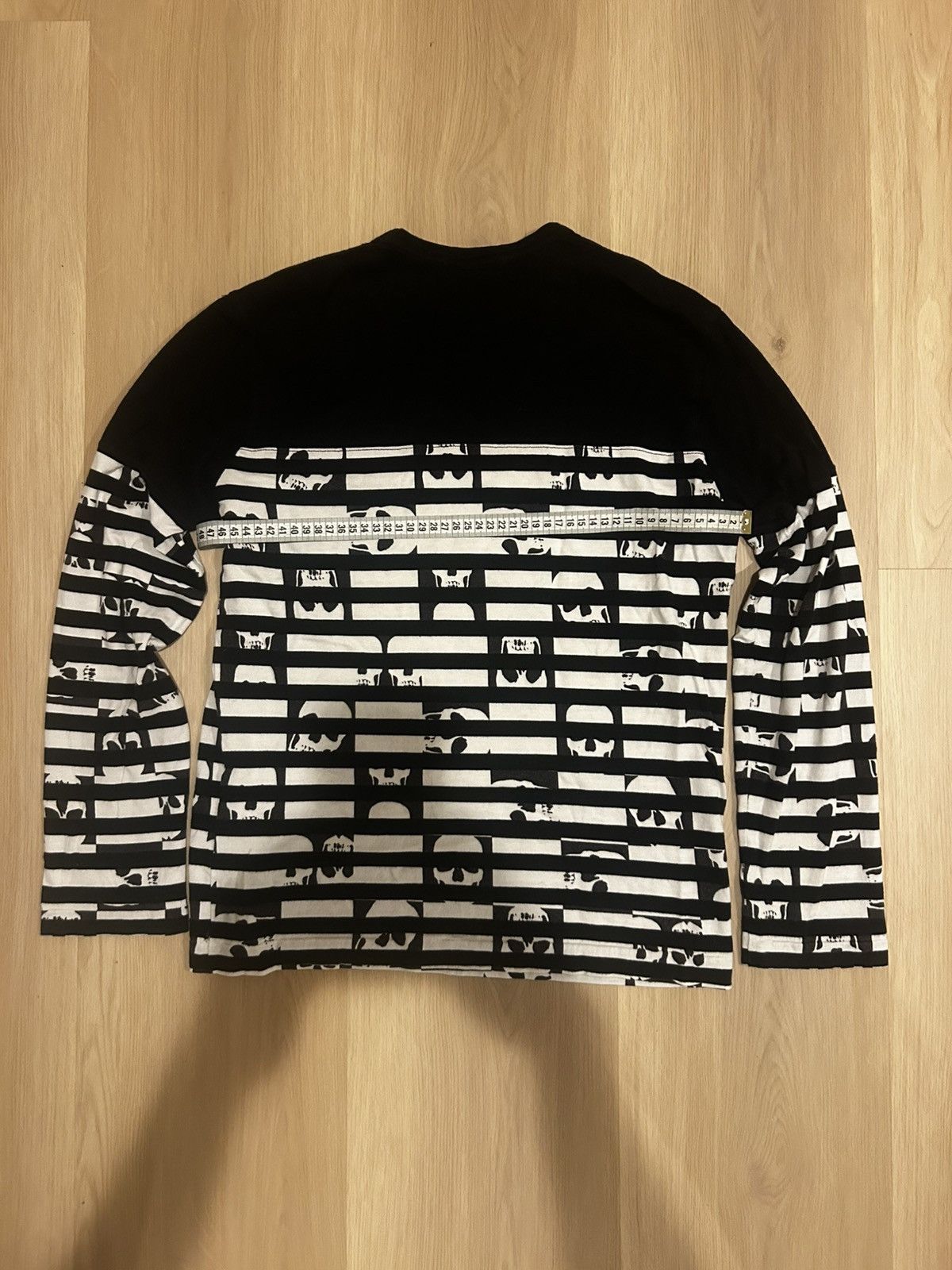 CDG by Comme des Garcons CDG Striped Skull Long sleeve Size US S / EU 44-46 / 1 - 2 Thumbnail