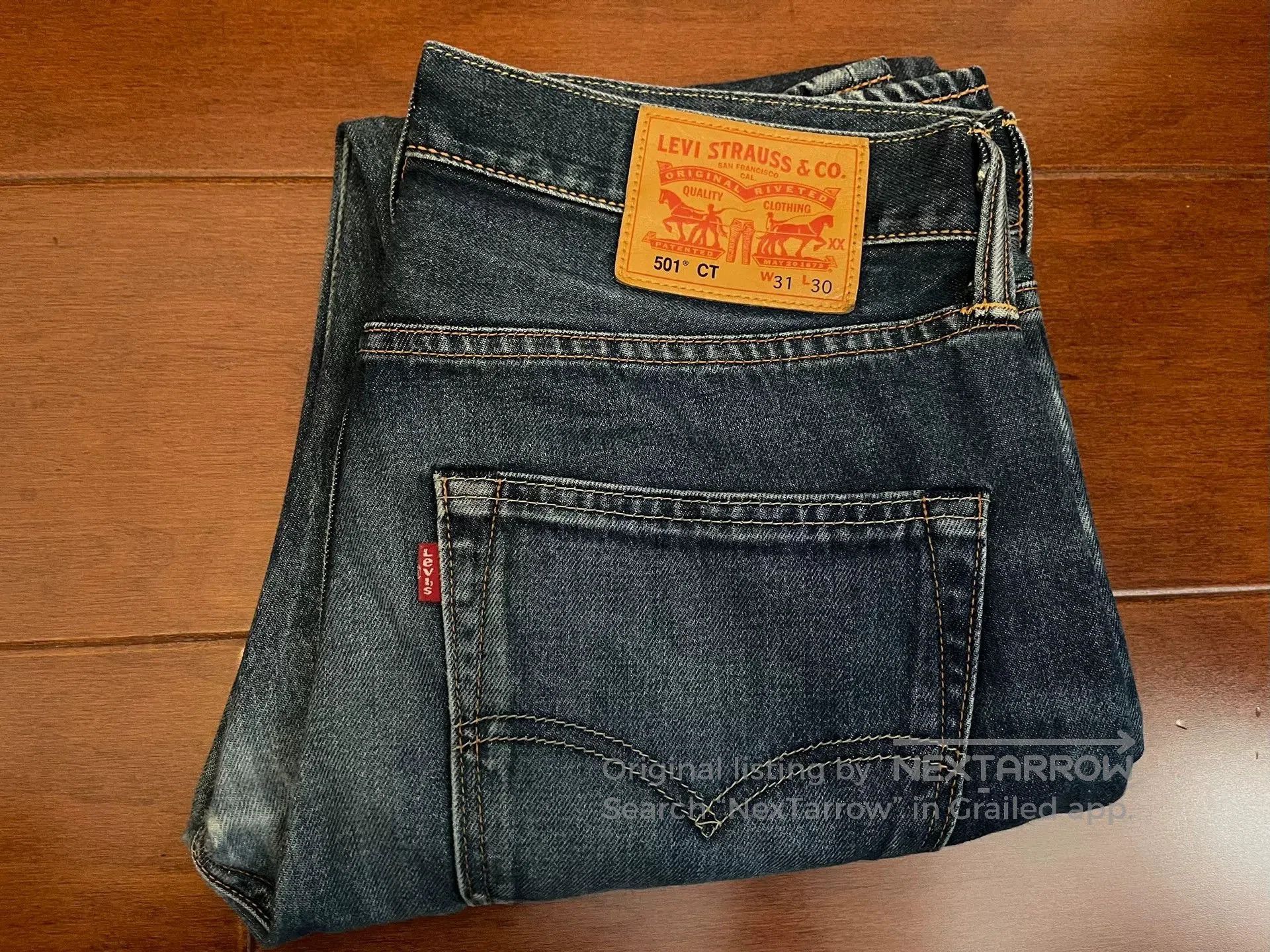 Levi's Levi's 501CT Jeans Made in Japan. Size US 31 - 1 Thumbnail