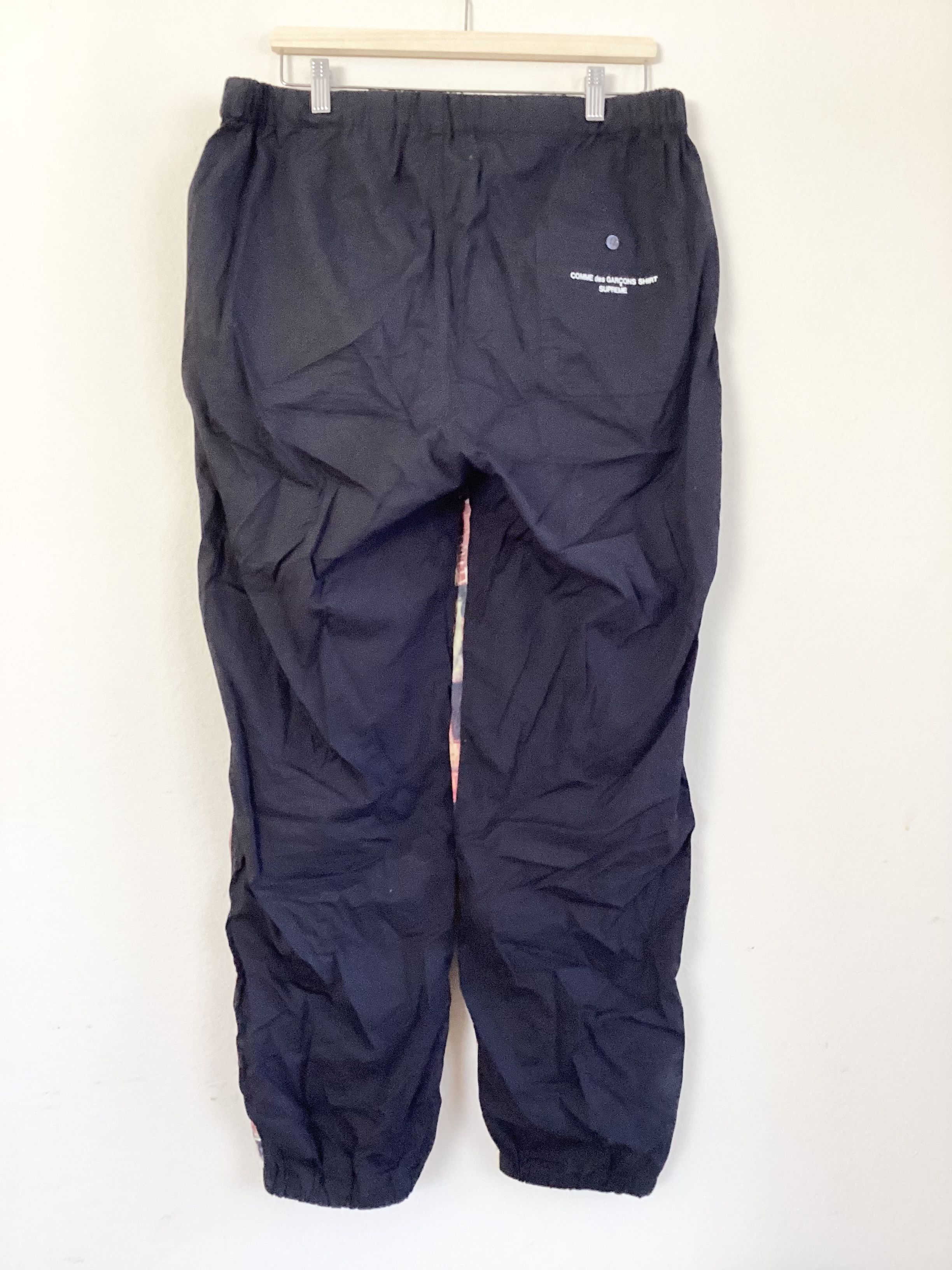 Supreme (L)Supreme Comme des Garcons SHIRT Patchwork Skate Pant Size US 34 / EU 50 - 2 Thumbnail