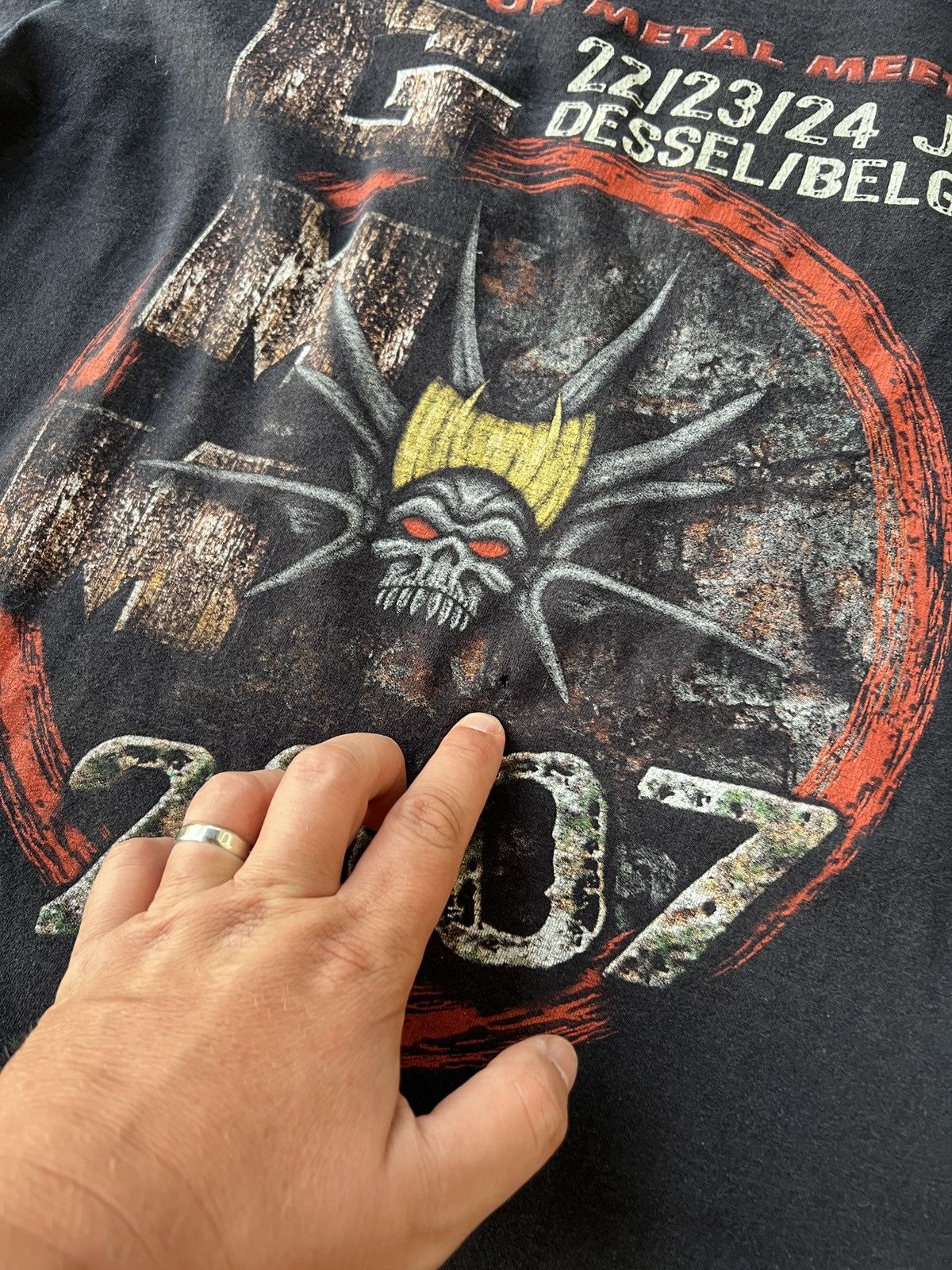 Band Tees GMM 2007 Graspop Metal Meeting Tee Size US L / EU 52-54 / 3 - 2 Thumbnail