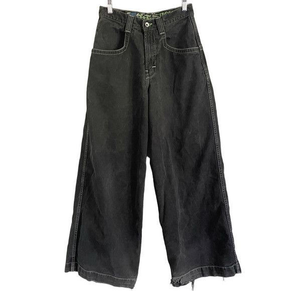 JNCO Vintage 90s JNCO Black Trog Jeans - 30", Unisex 🇺🇸 Size US 30 / EU 46 - 14 Thumbnail