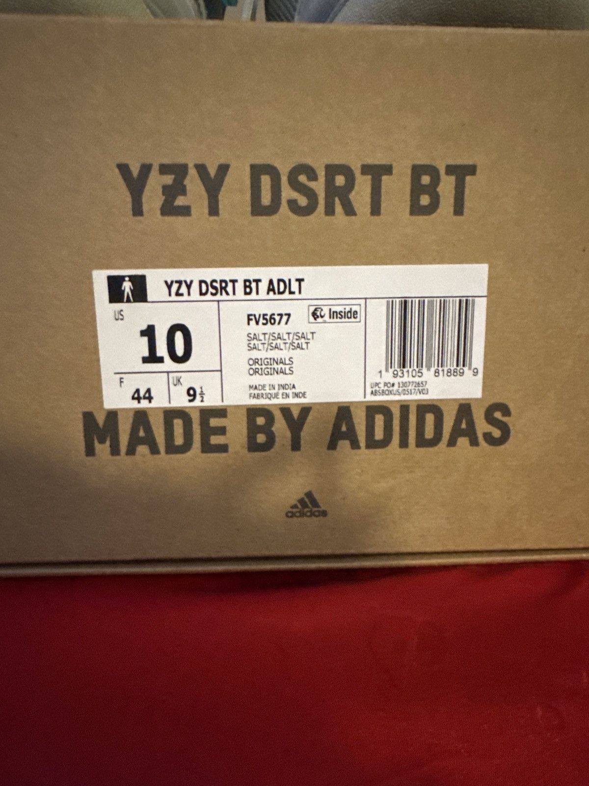 Yeezy Yeezy Desert Boots Salt Size US 10 / EU 43 - 5 Thumbnail