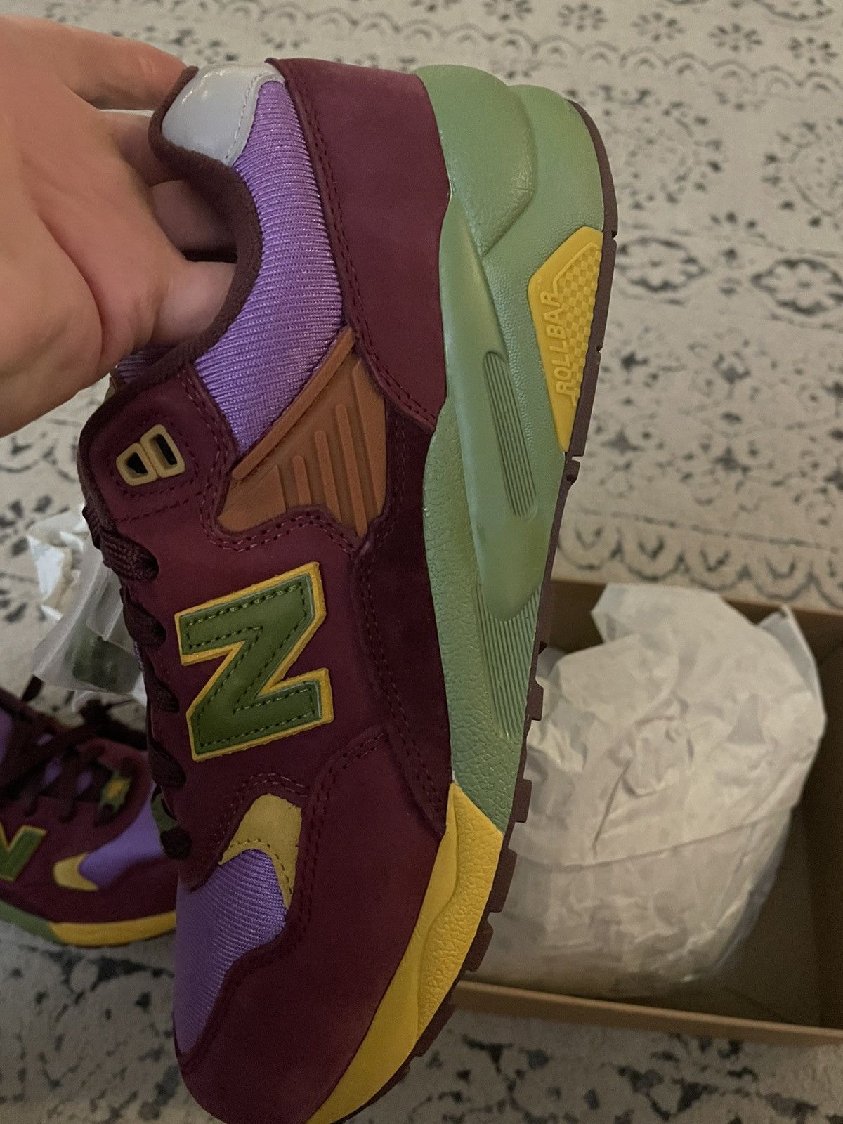 New Balance × Stray Rats Stray rats 580 Size US 9 / EU 42 - 6 Thumbnail