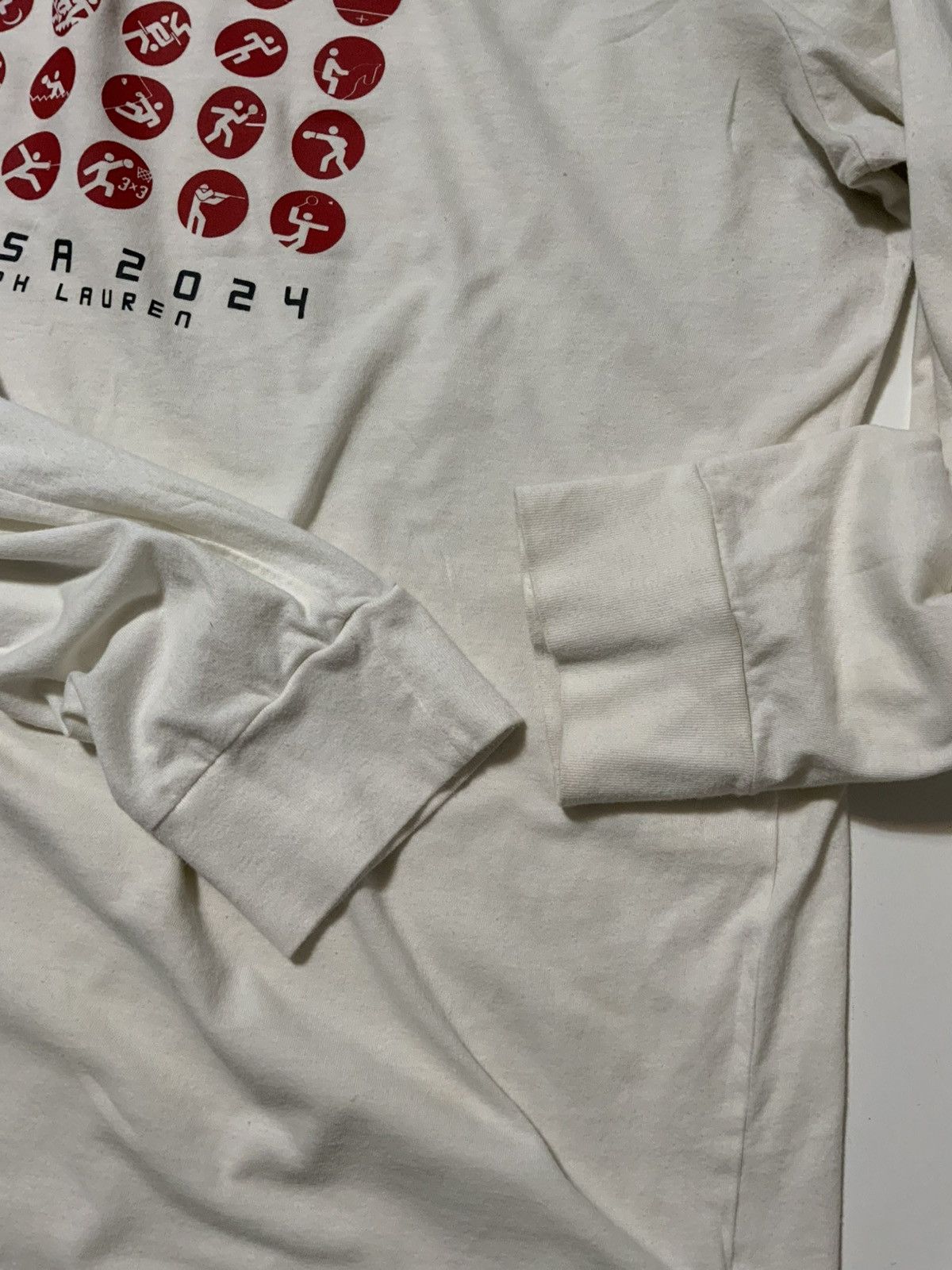 Polo Ralph Lauren × USA Olympics Polo Ralph Lauren Team USA 2024 Olympic Sports L/S T-Shirt Size US XXL / EU 58 / 5 - 9 Thumbnail